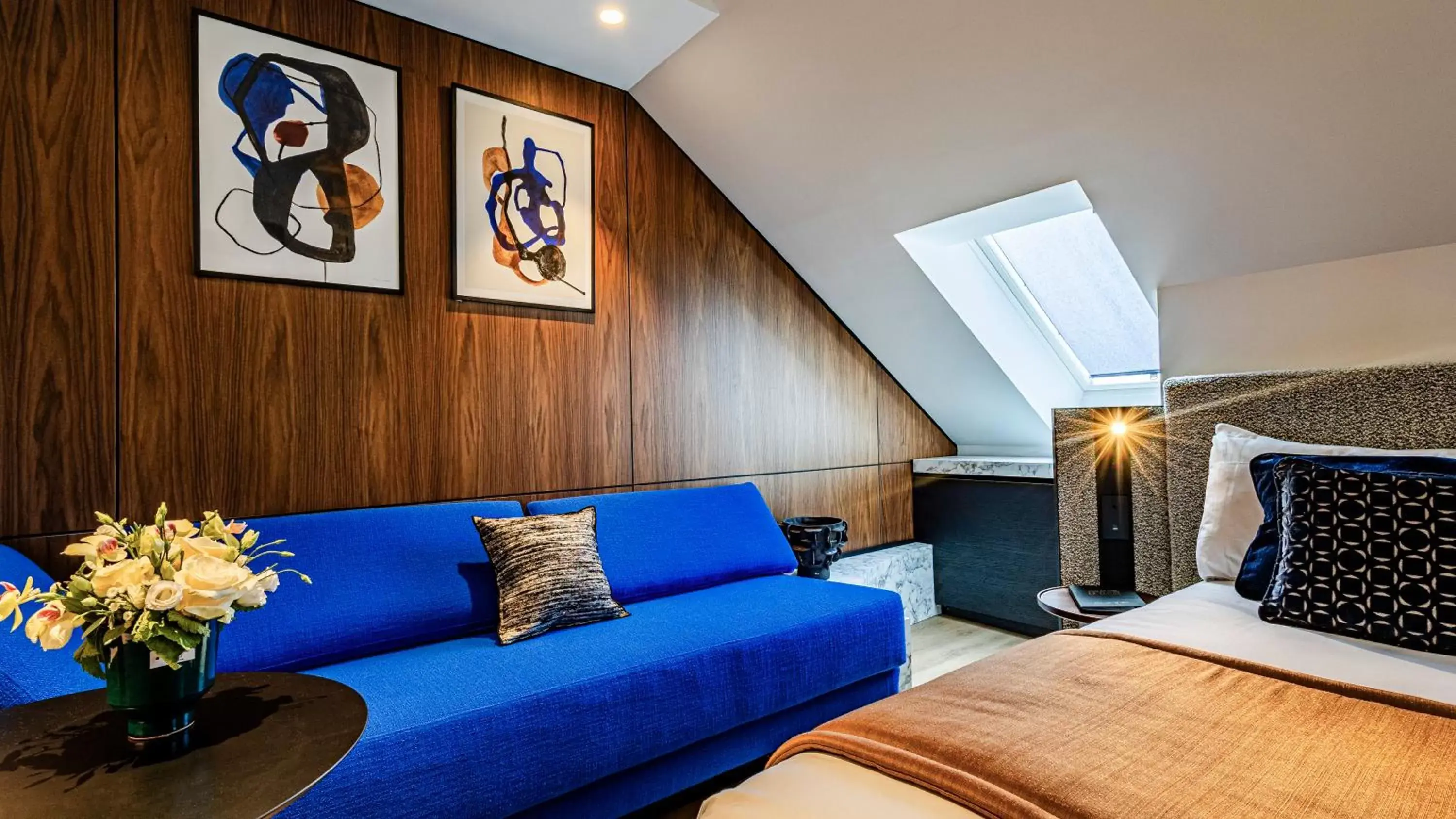 Bedroom, Seating Area in Grand Hotel La Cloche Dijon - MGallery