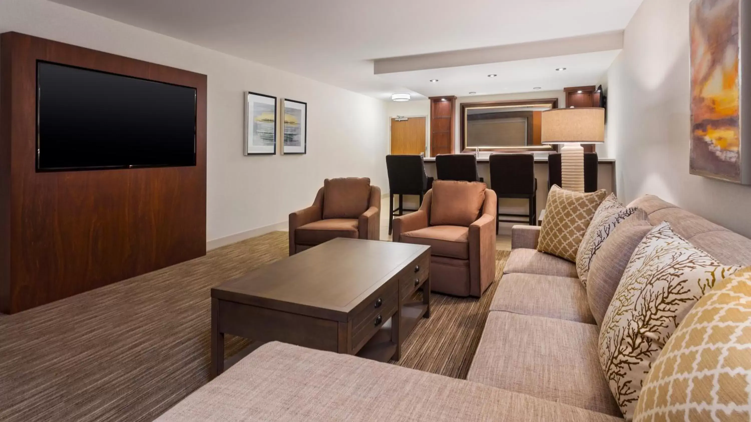Photo of the whole room, Seating Area in Holiday Inn Express & Suites Medina, an IHG Hotel