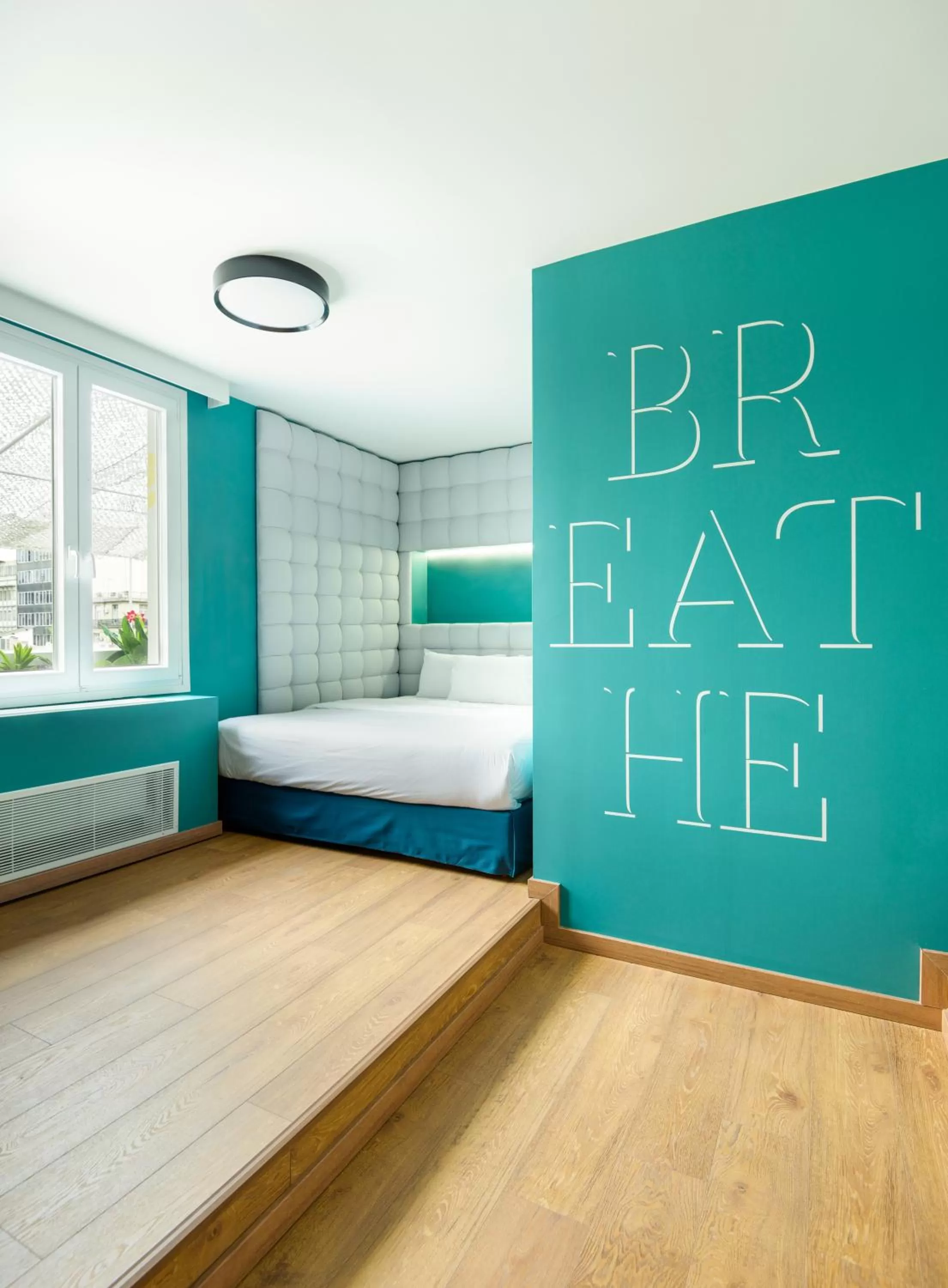 Bedroom, Bed in Colors Urban Hotel Thessaloniki