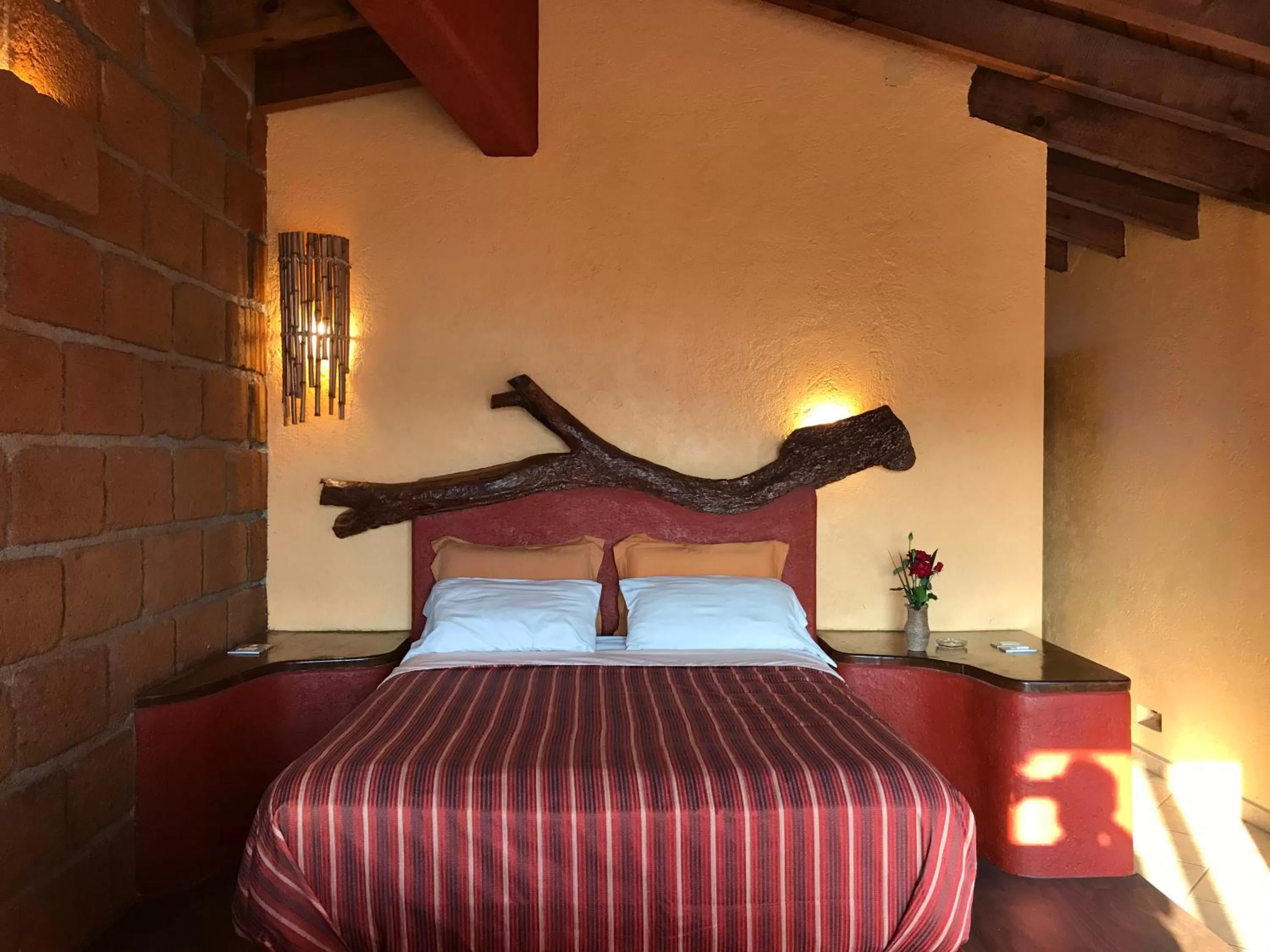 Bed in Hotel puesta del sol