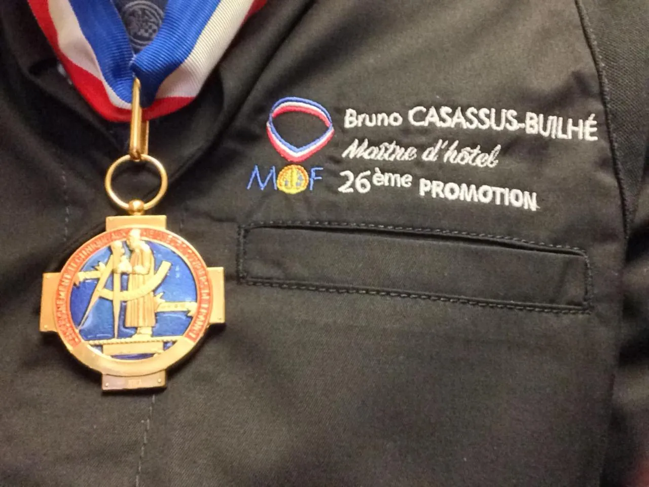 Certificate/Award in Hôtel de France