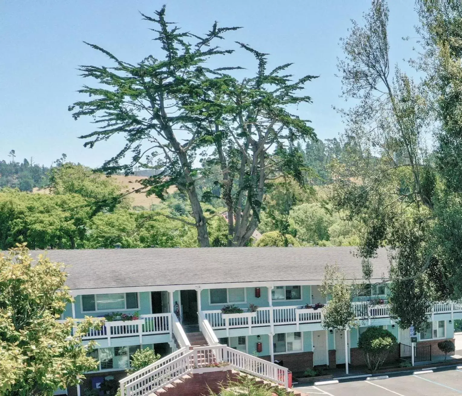 Property building in Bluebird Inn Property building in Bluebird Inn