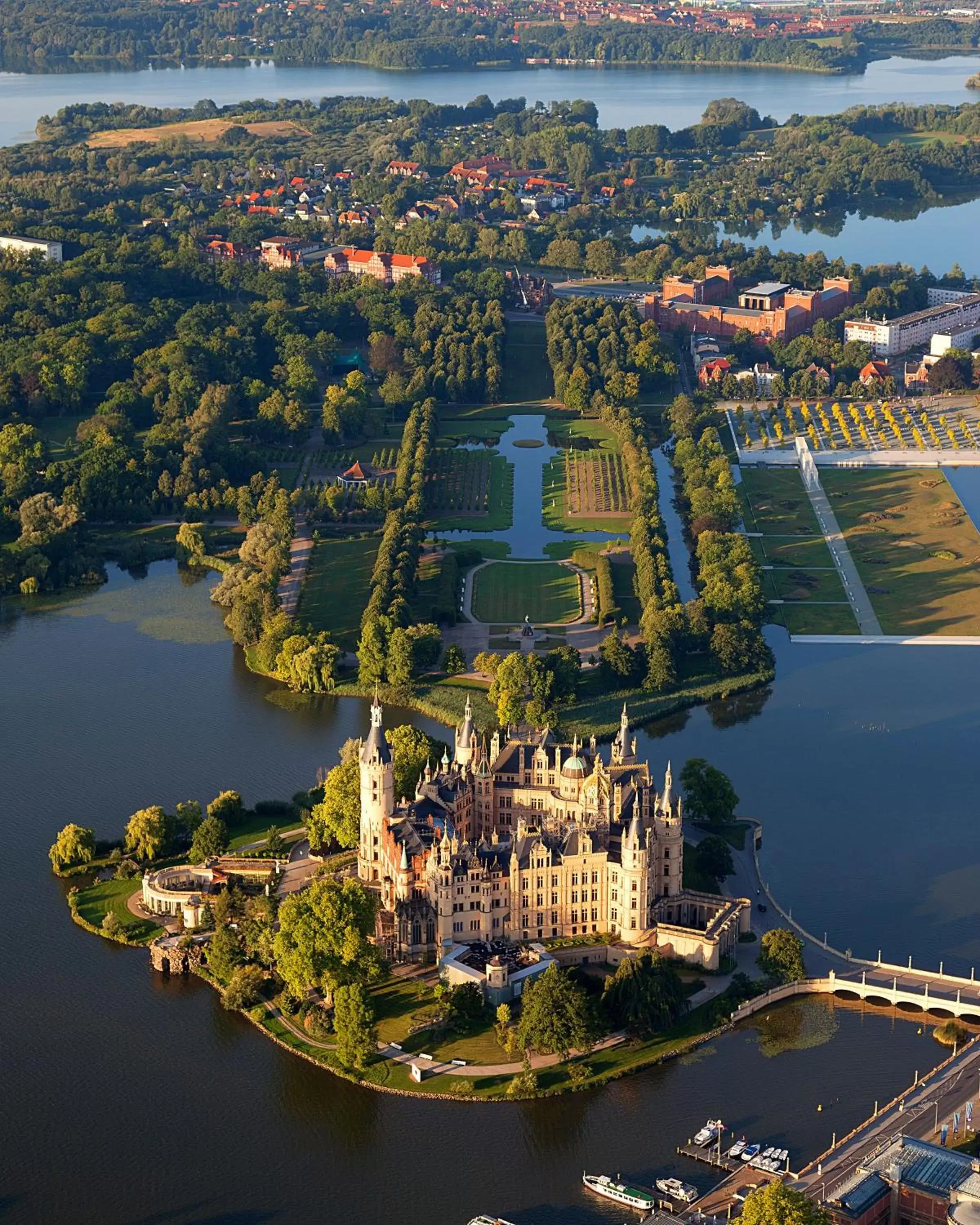 Beach, Bird's-eye View in Boulevard Hotel Altstadt Schwerin