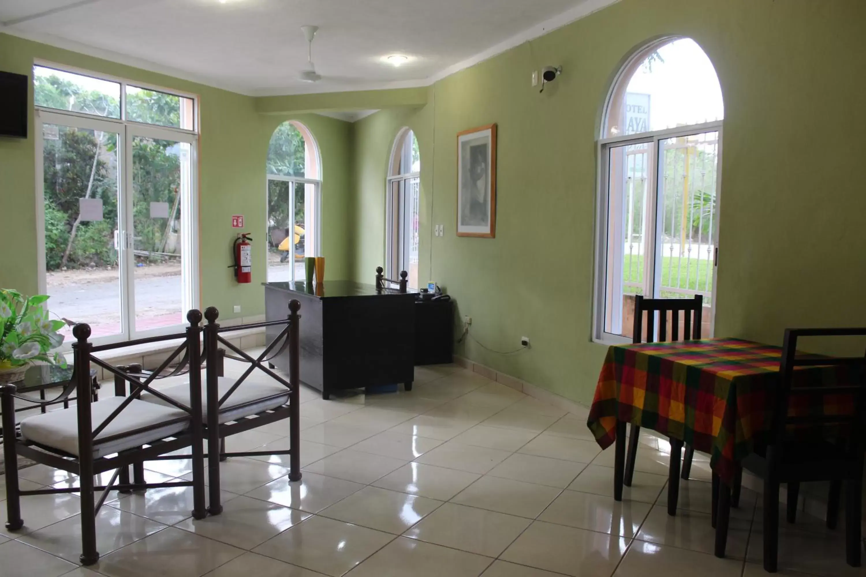 Lobby or reception, Dining Area in Hotel Turquesa Maya