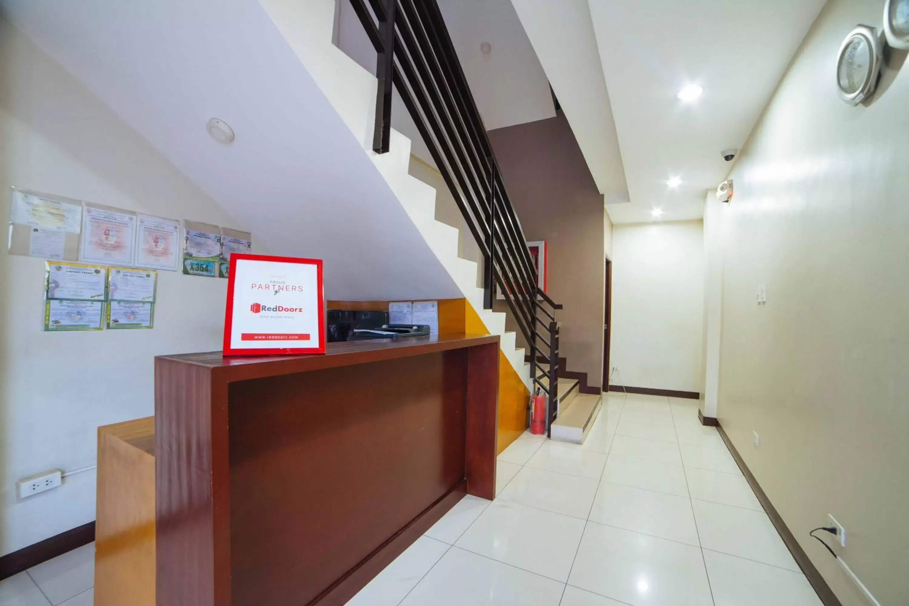 Lobby or reception in RedDoorz near Angeles University Foundation Lobby or reception in RedDoorz near Angeles University Foundation