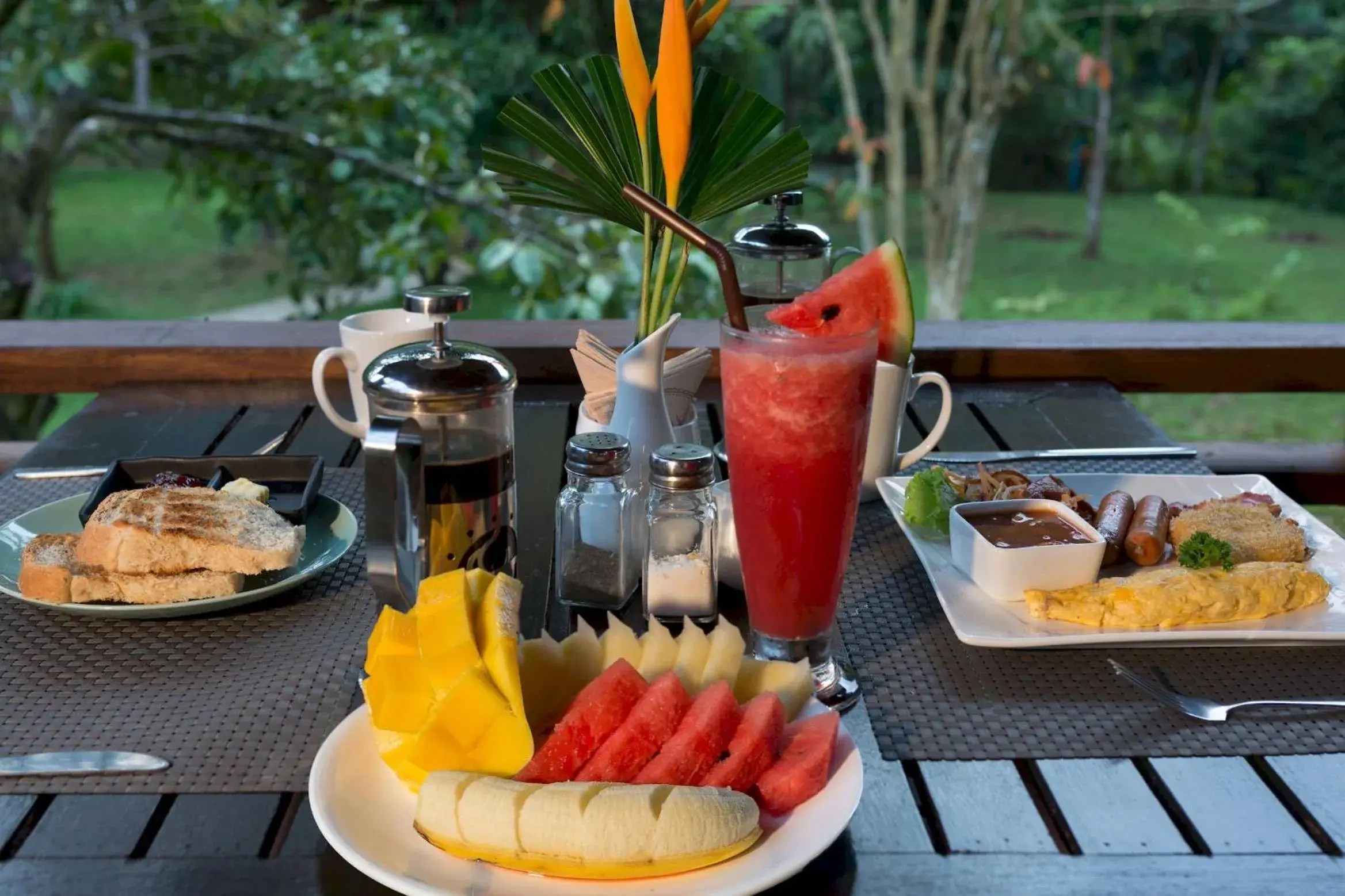 Breakfast in Our Jungle Camp - Eco Resort SHA Certified