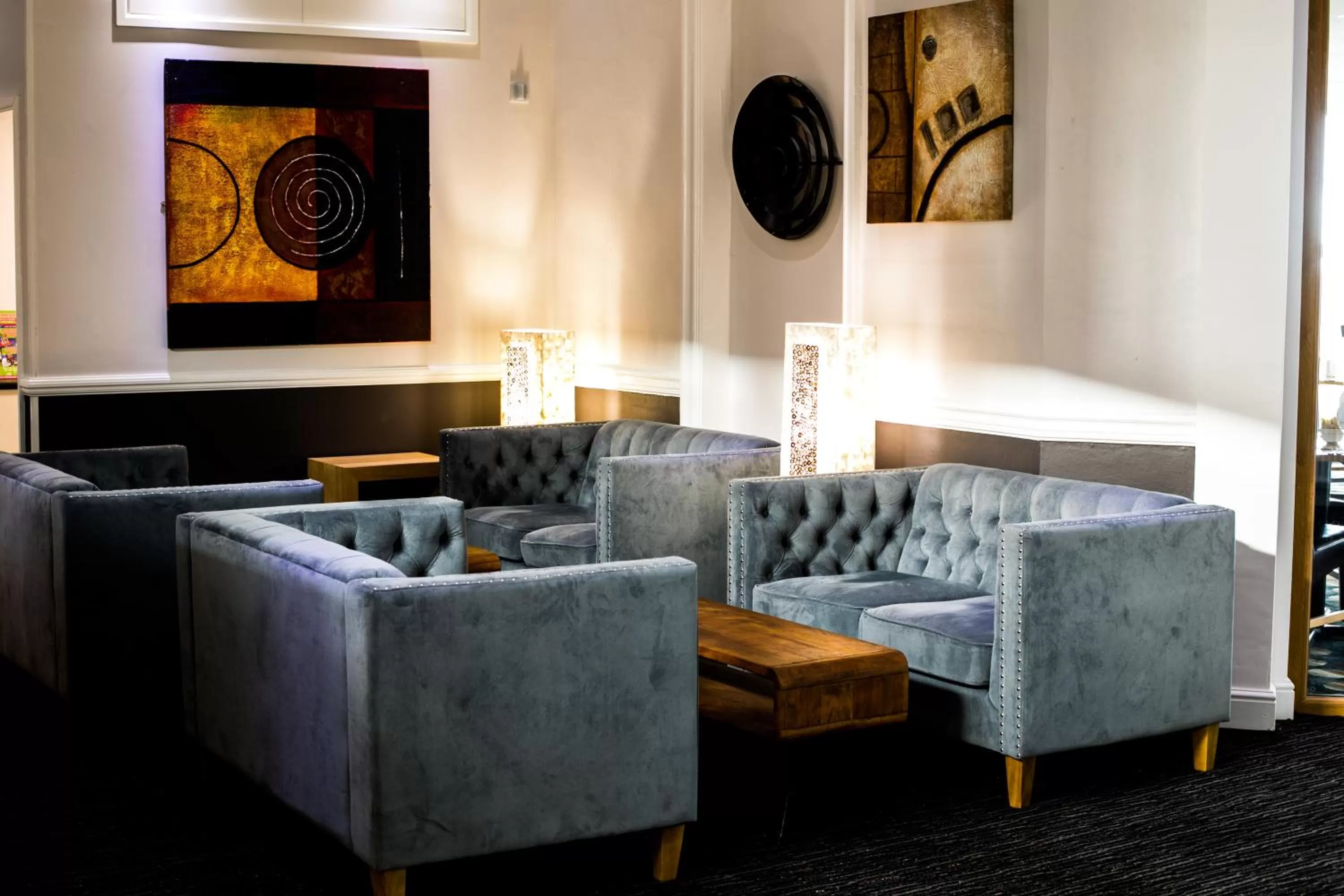 Lobby or reception in Pentire Newquay Cornwall Hotel