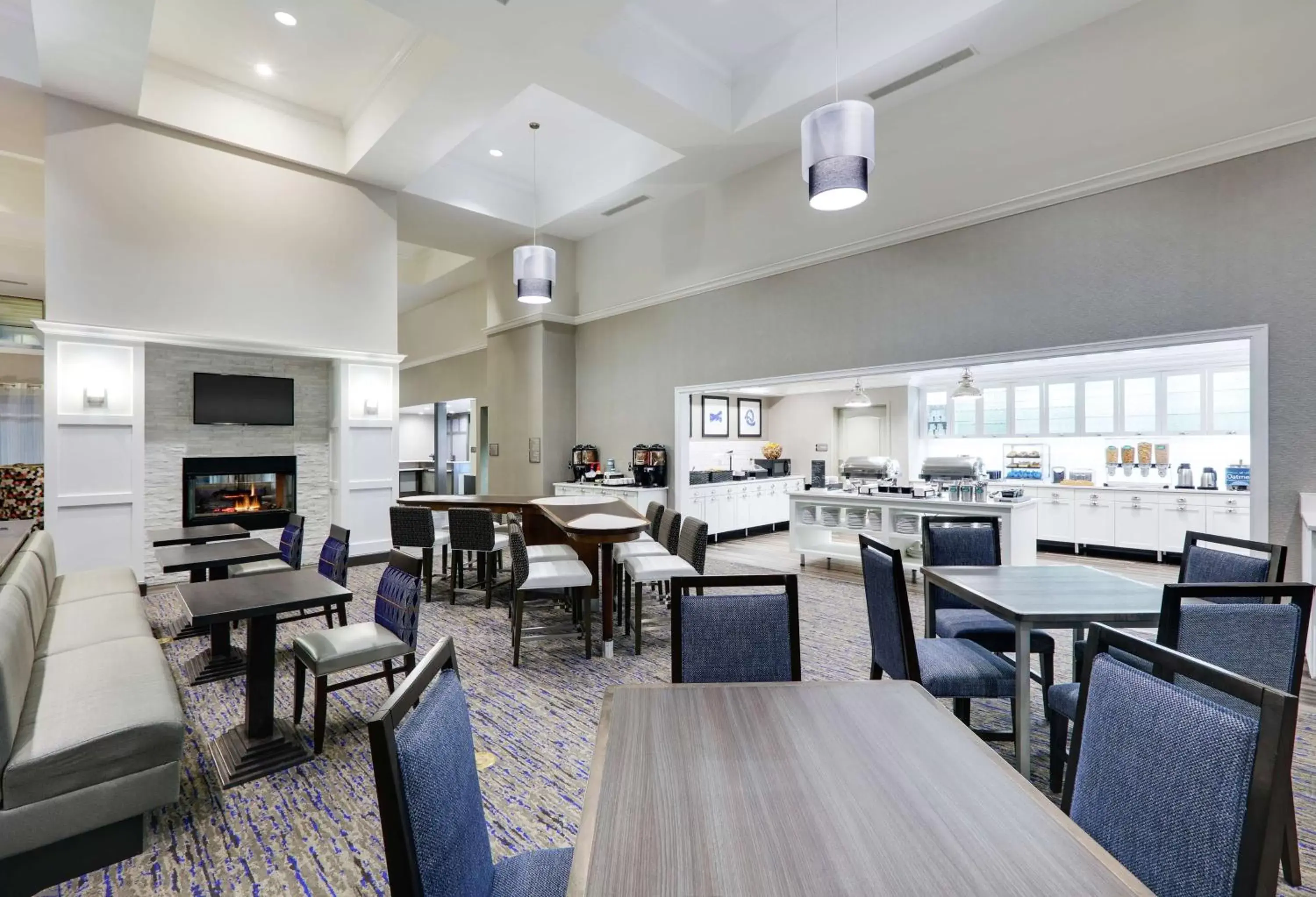 Lobby or reception, Restaurant/Places to Eat in Homewood Suites by Hilton Saint Louis-Chesterfield