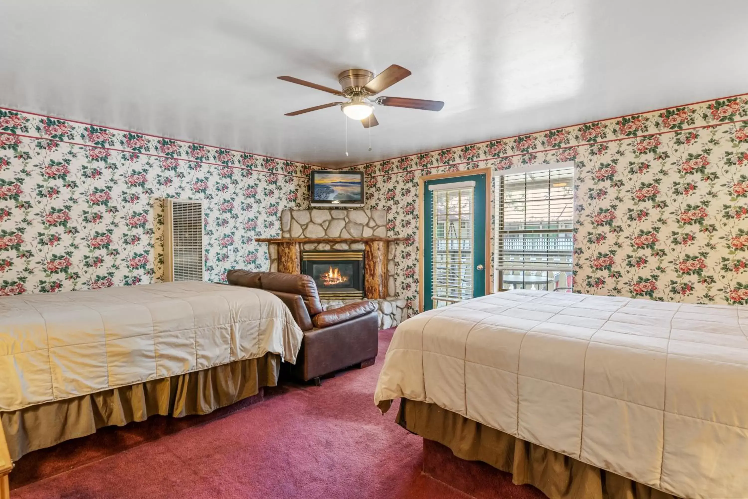 Bed in Black Forest Lodge