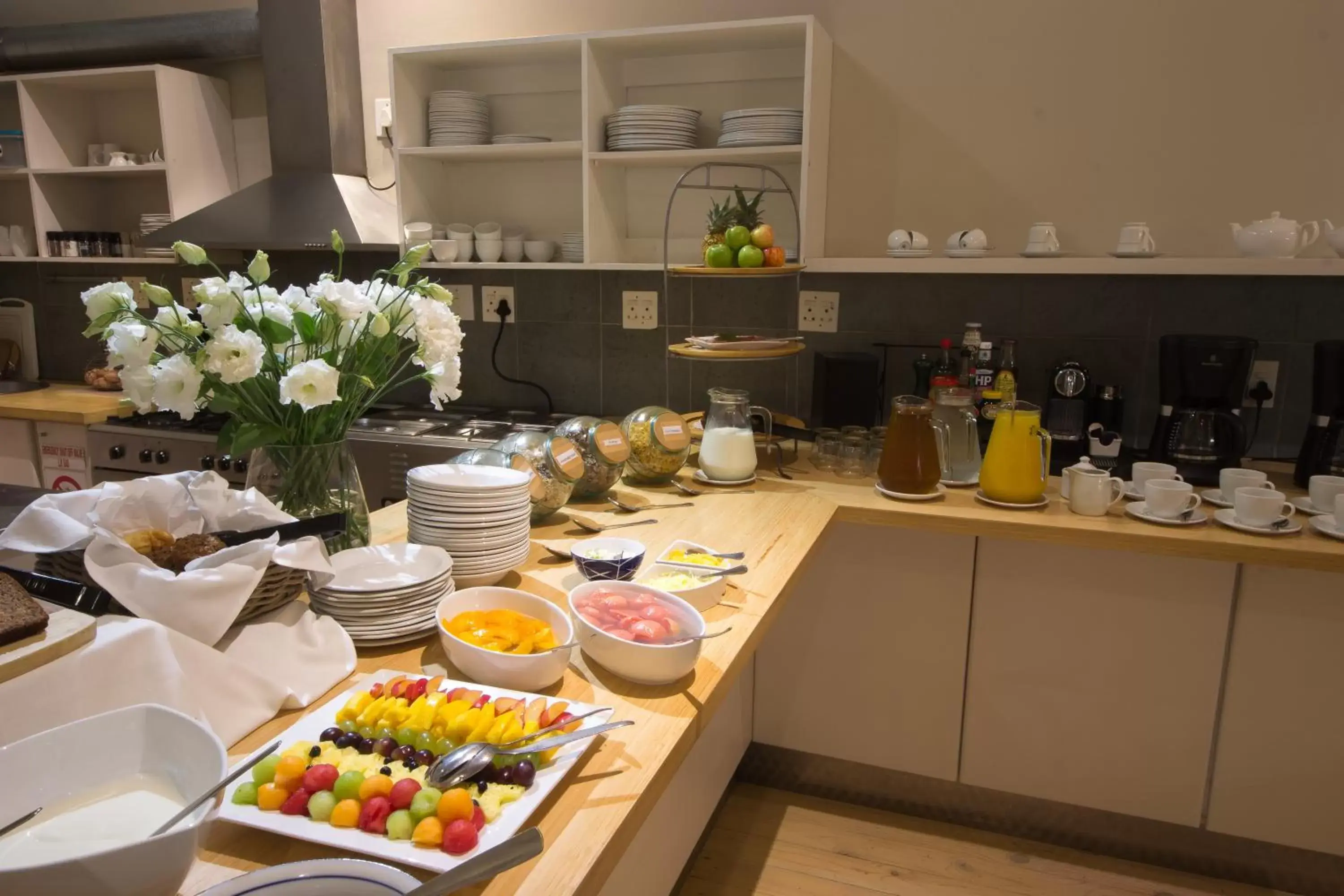 Continental breakfast in Quarry Lake Inn