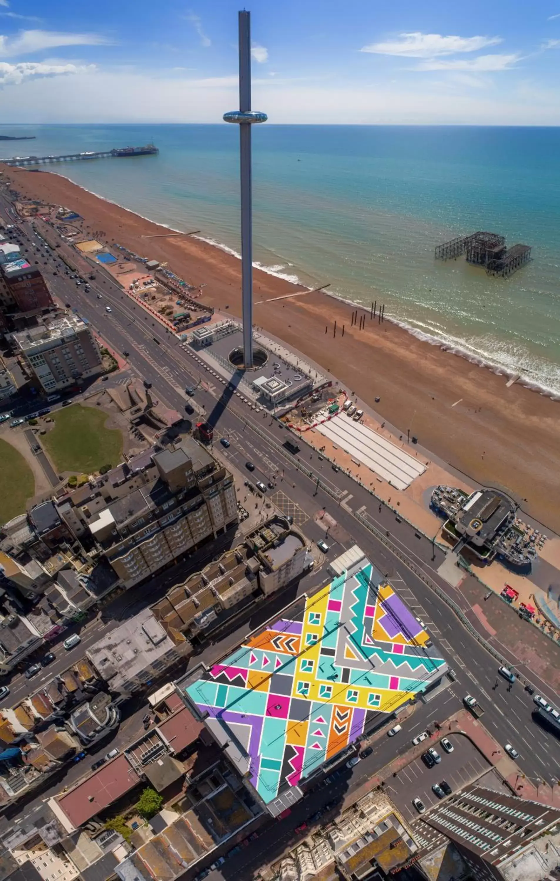 Beach, Bird's-eye View in Holiday Inn Brighton Seafront, an IHG Hotel