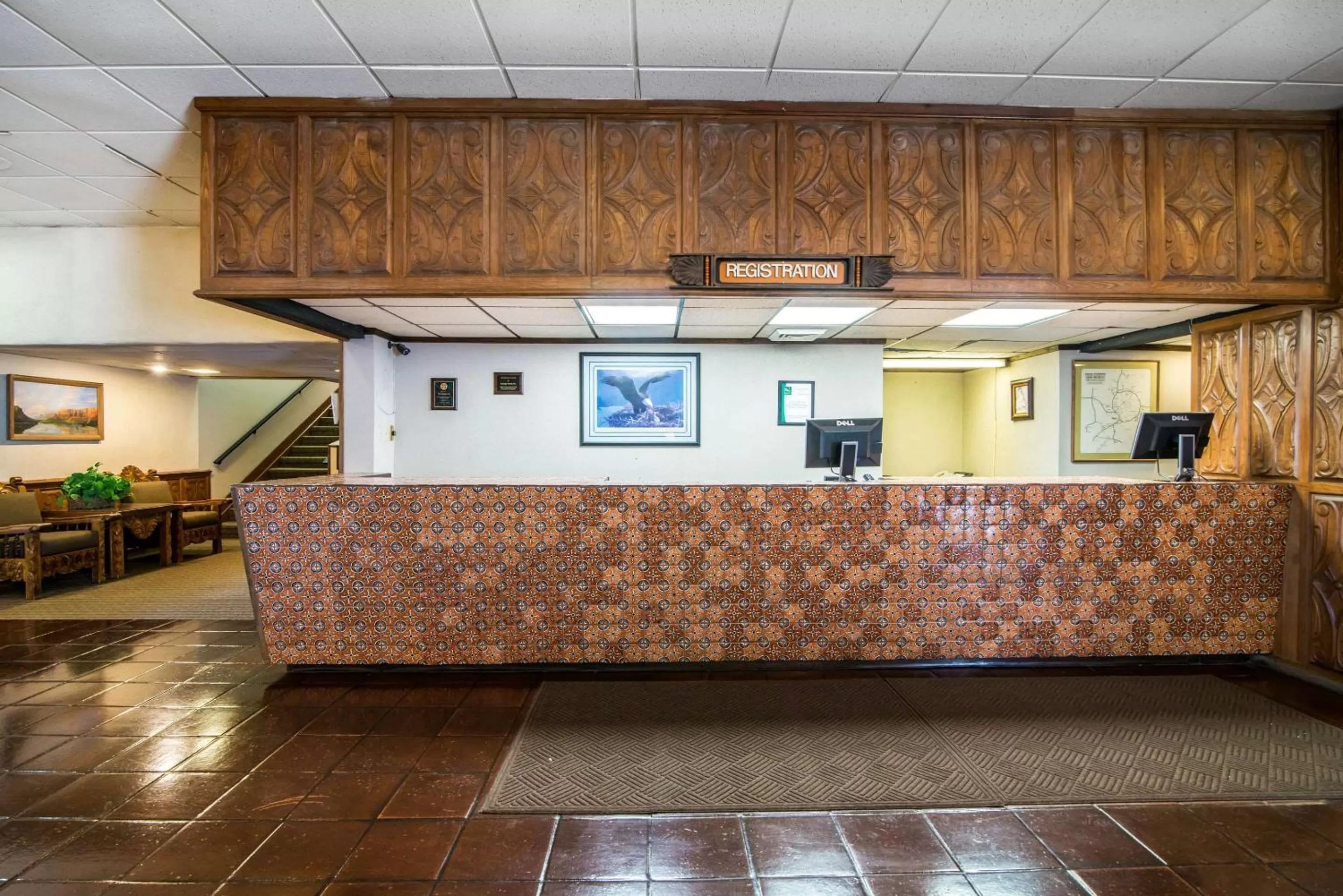 Lobby or reception in Quality Inn