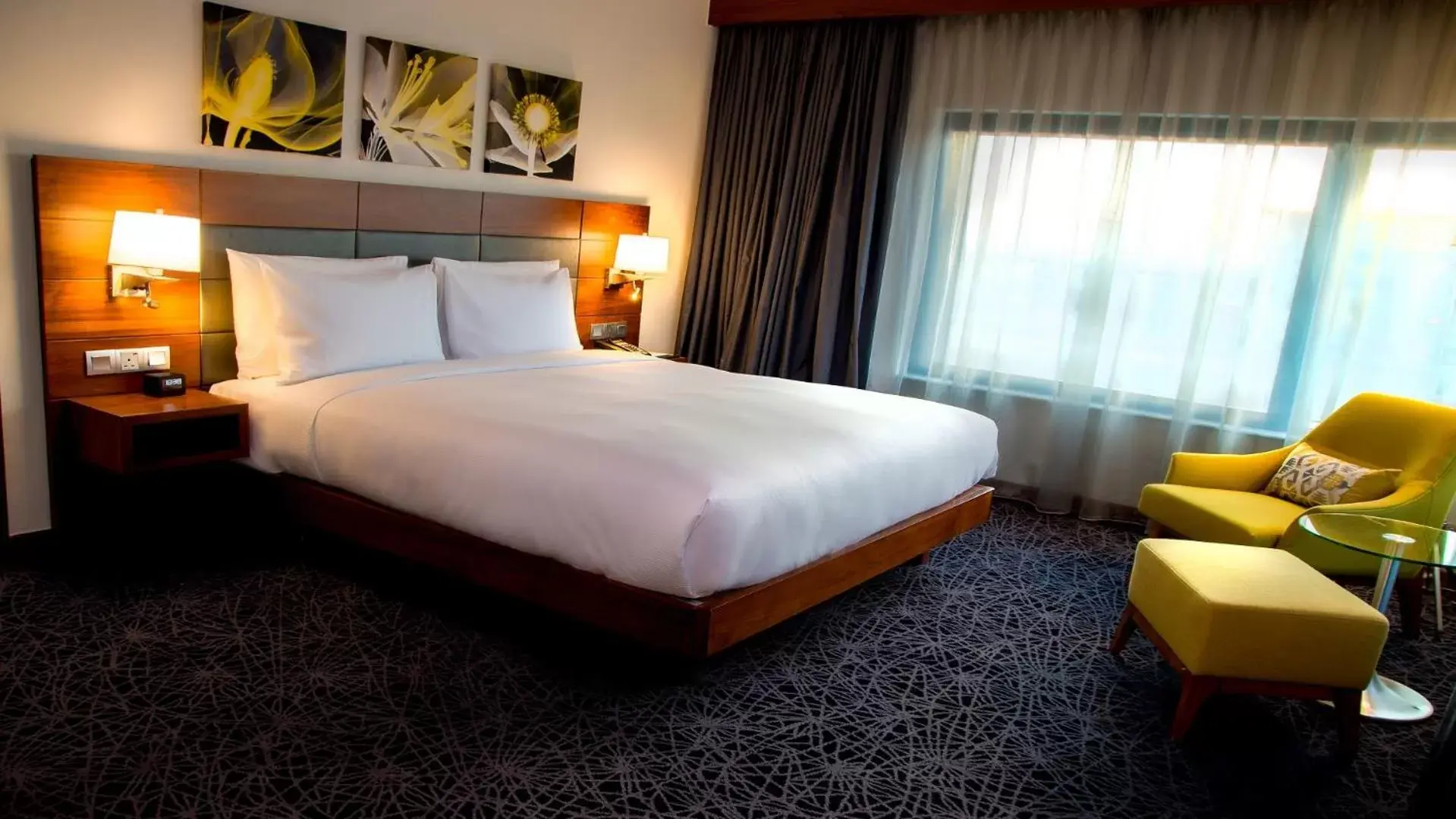 Bed in Hilton Garden Inn Nairobi Airport