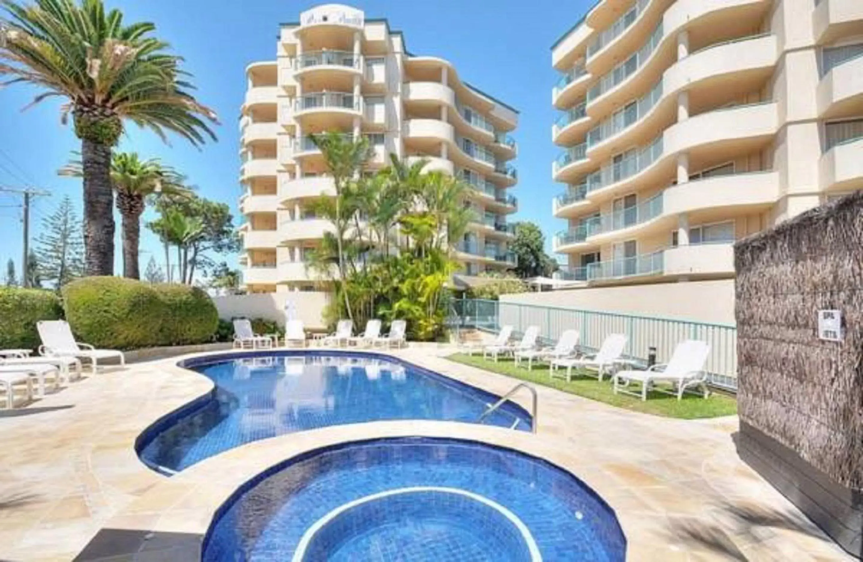 Property building, Swimming Pool in Royal Pacific Resort