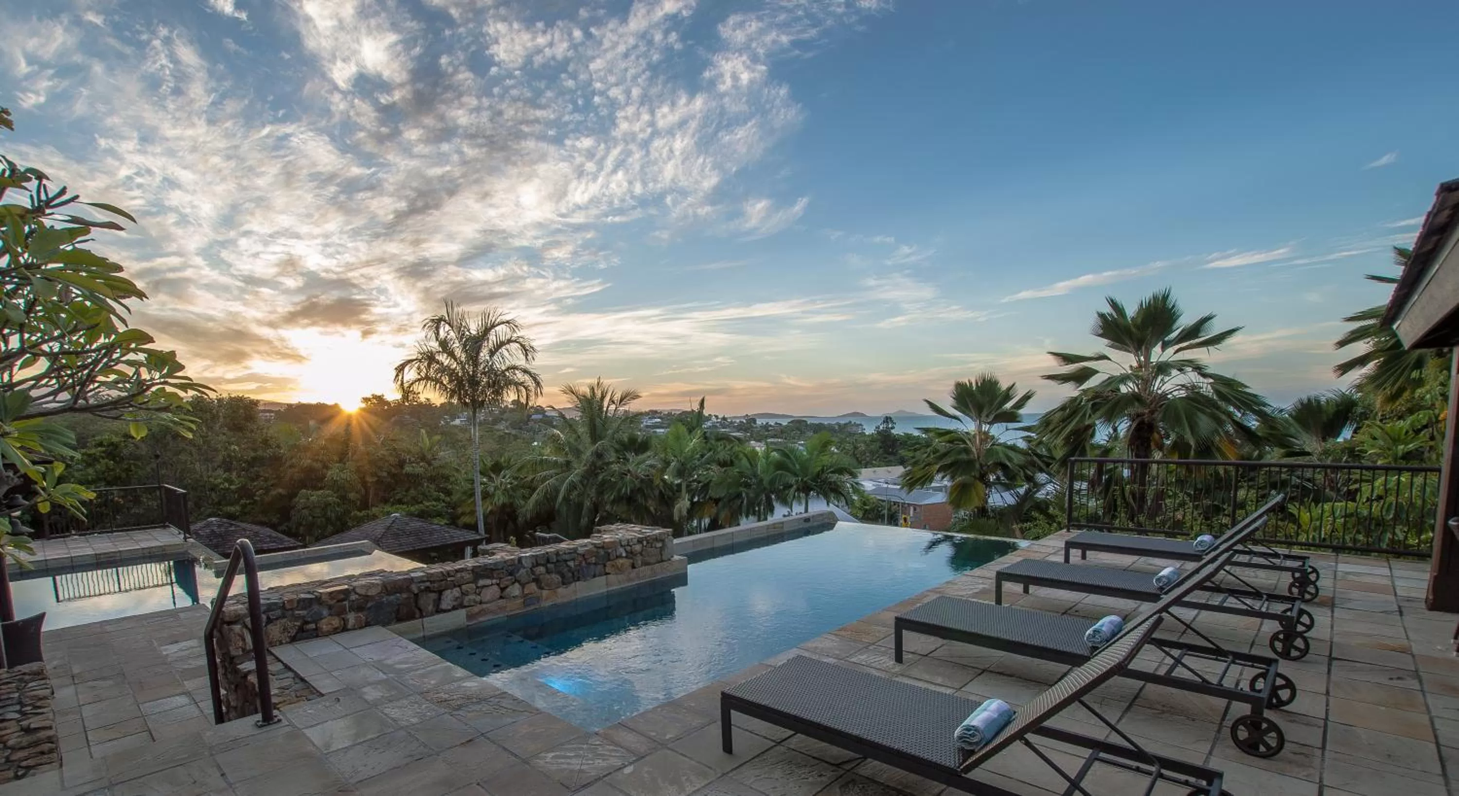 Pool view in at Water's Edge Resort