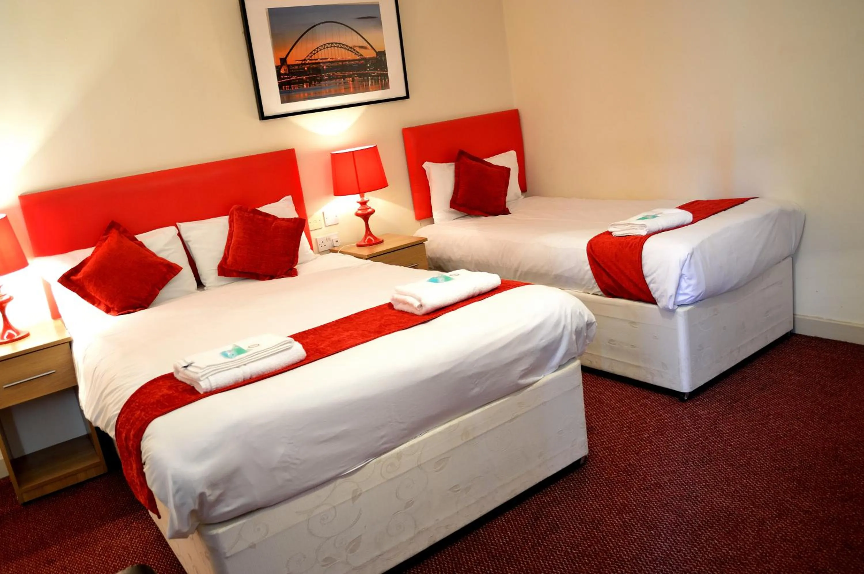 Bedroom, Bed in Hotel Express Newcastle Gateshead