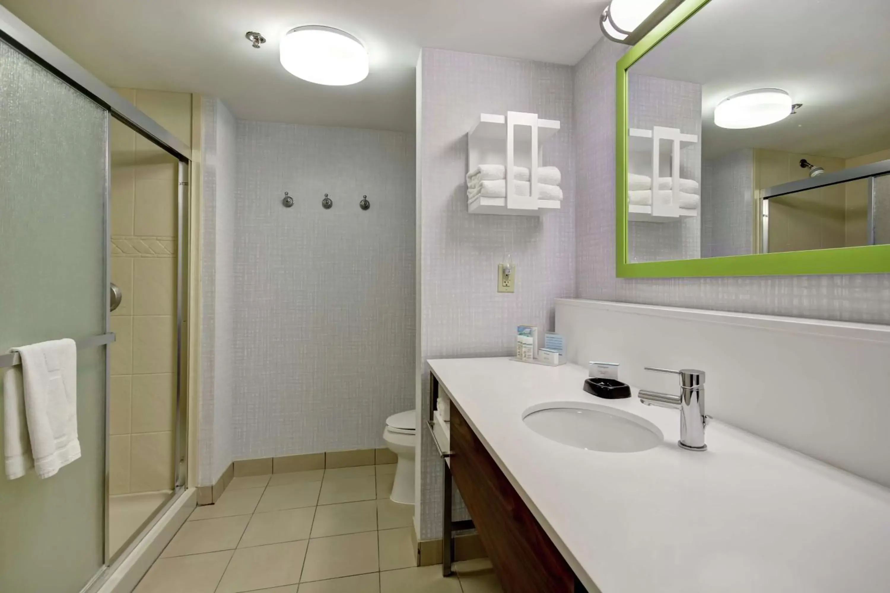 Bathroom in Hampton Inn By Hilton & Suites Guelph, Ontario, Canada