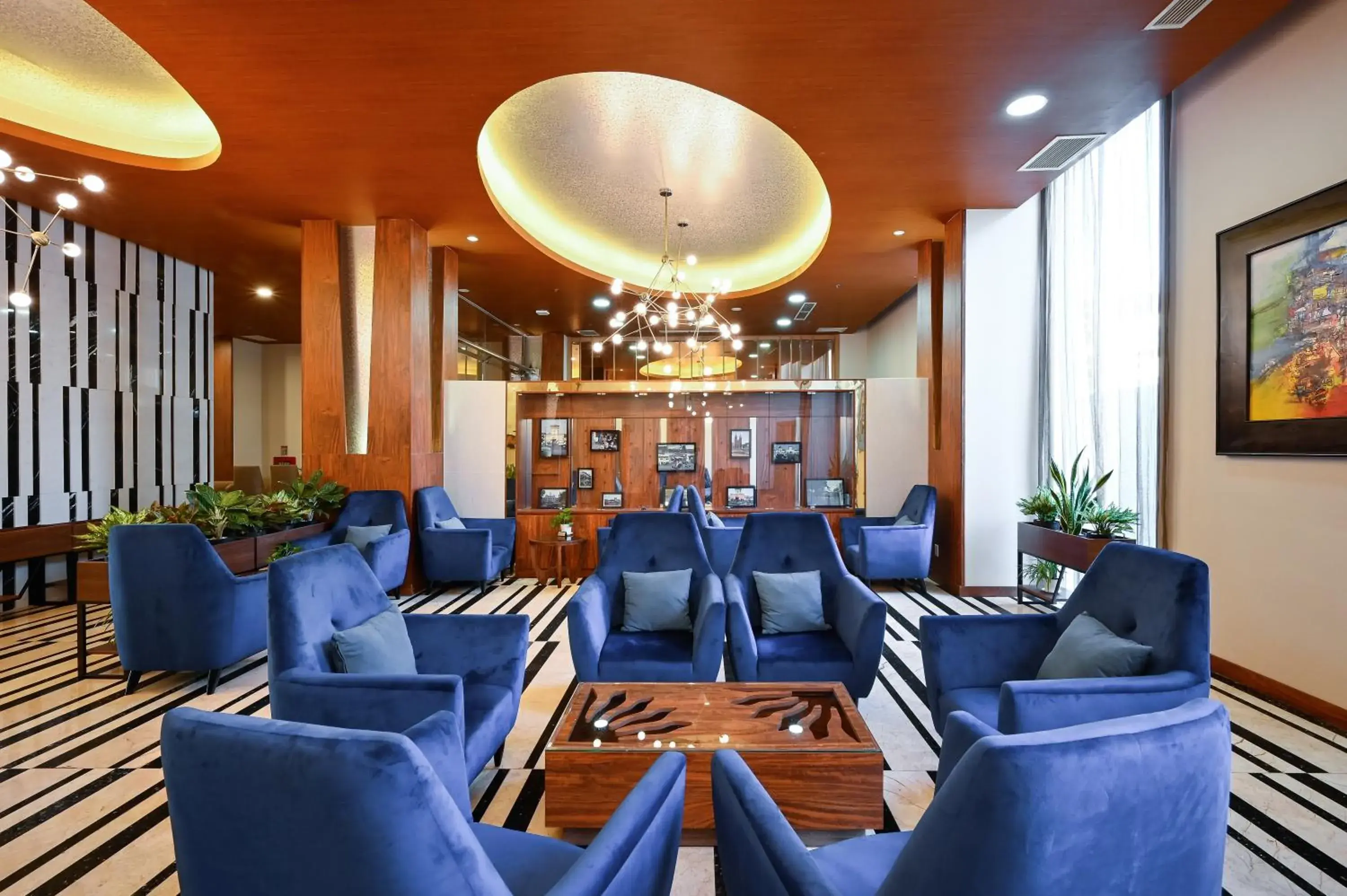 Lobby or reception in Muong Thanh Grand Saigon Centre Hotel Lobby or reception in Muong Thanh Grand Saigon Centre Hotel
