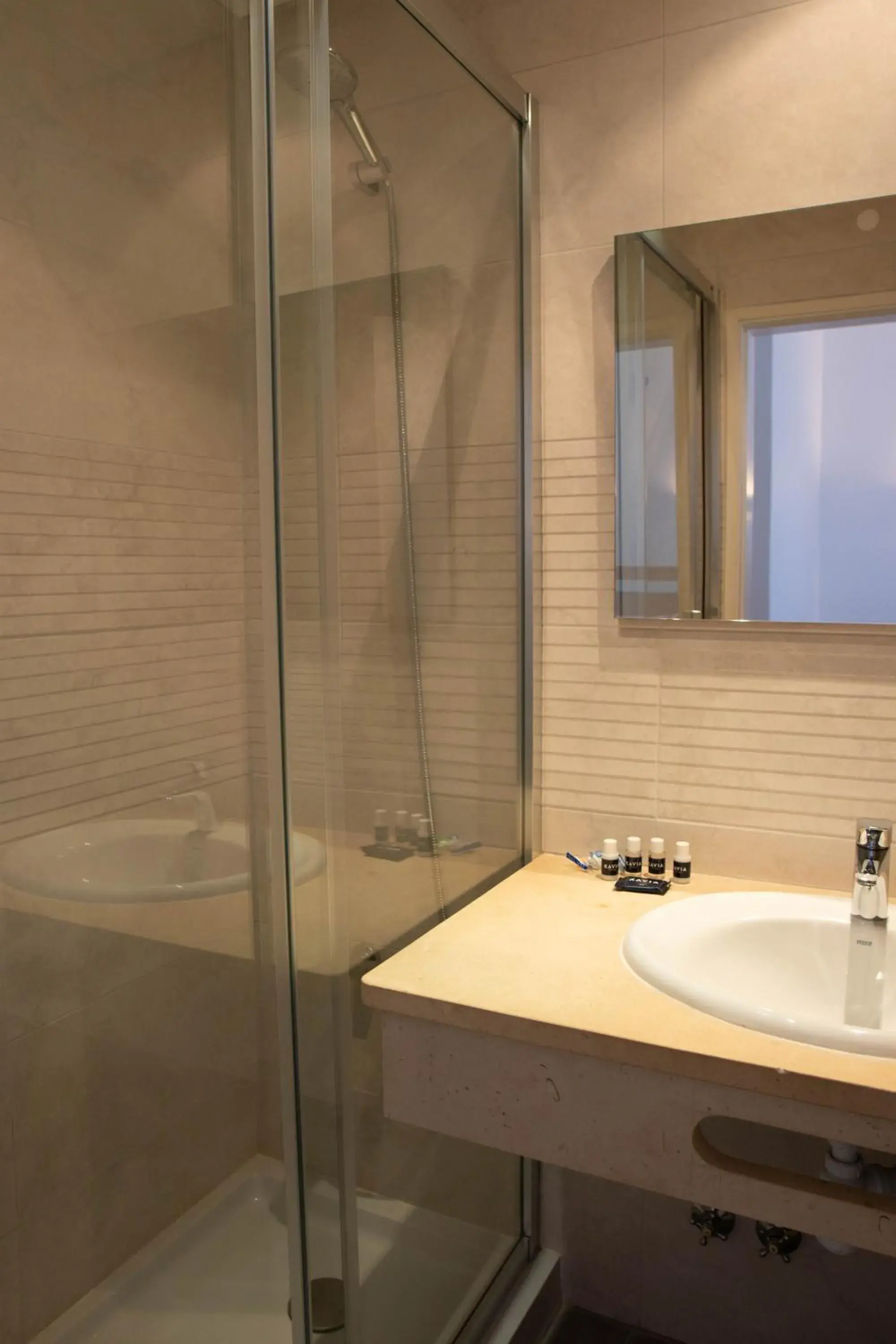 Shower, Bathroom in Albufeira Beach Hotel by Kavia