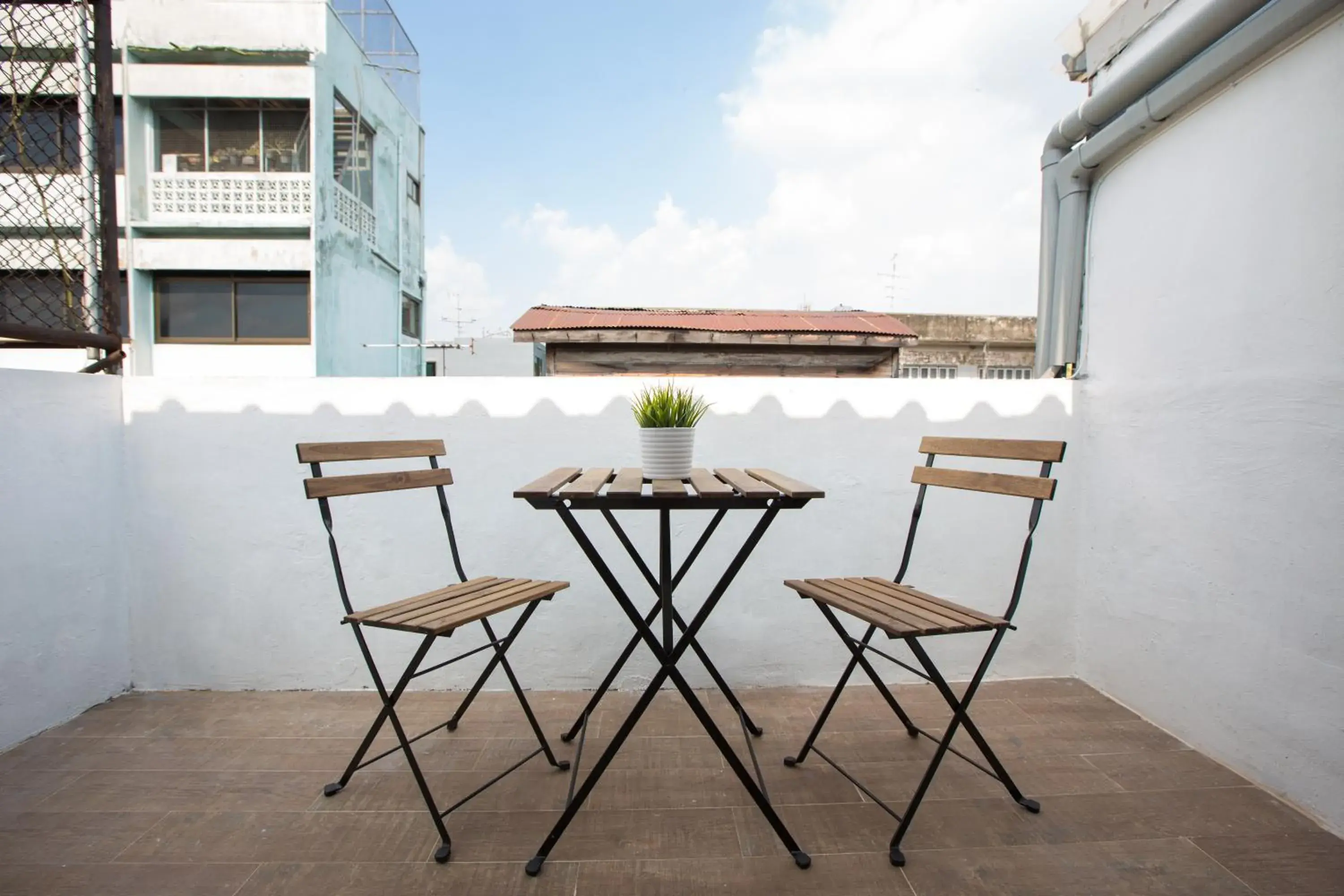 Balcony/Terrace in Oh Boutique Guesthouse - Khaosan