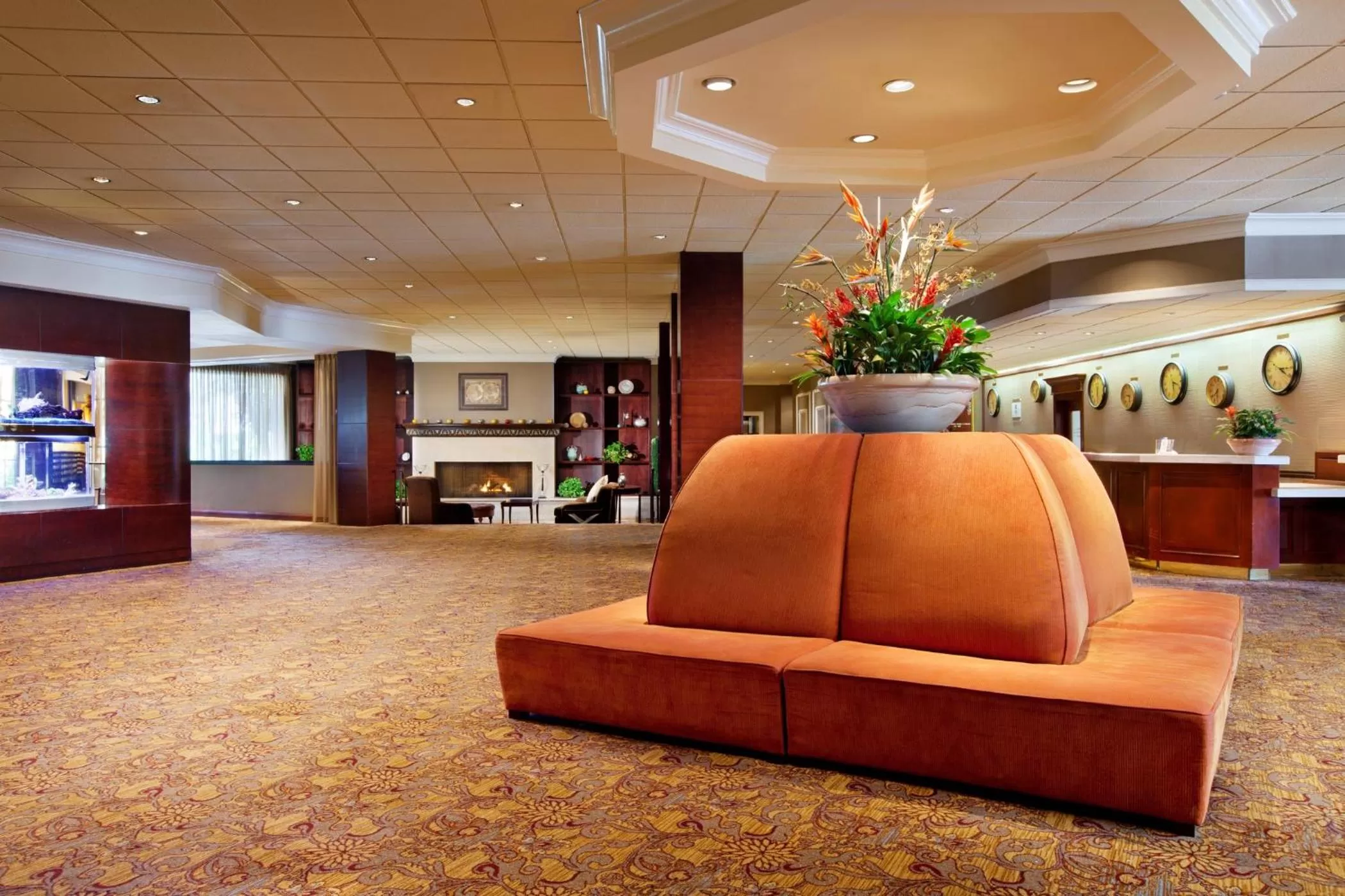 Lobby or reception in Anaheim Majestic Garden Hotel