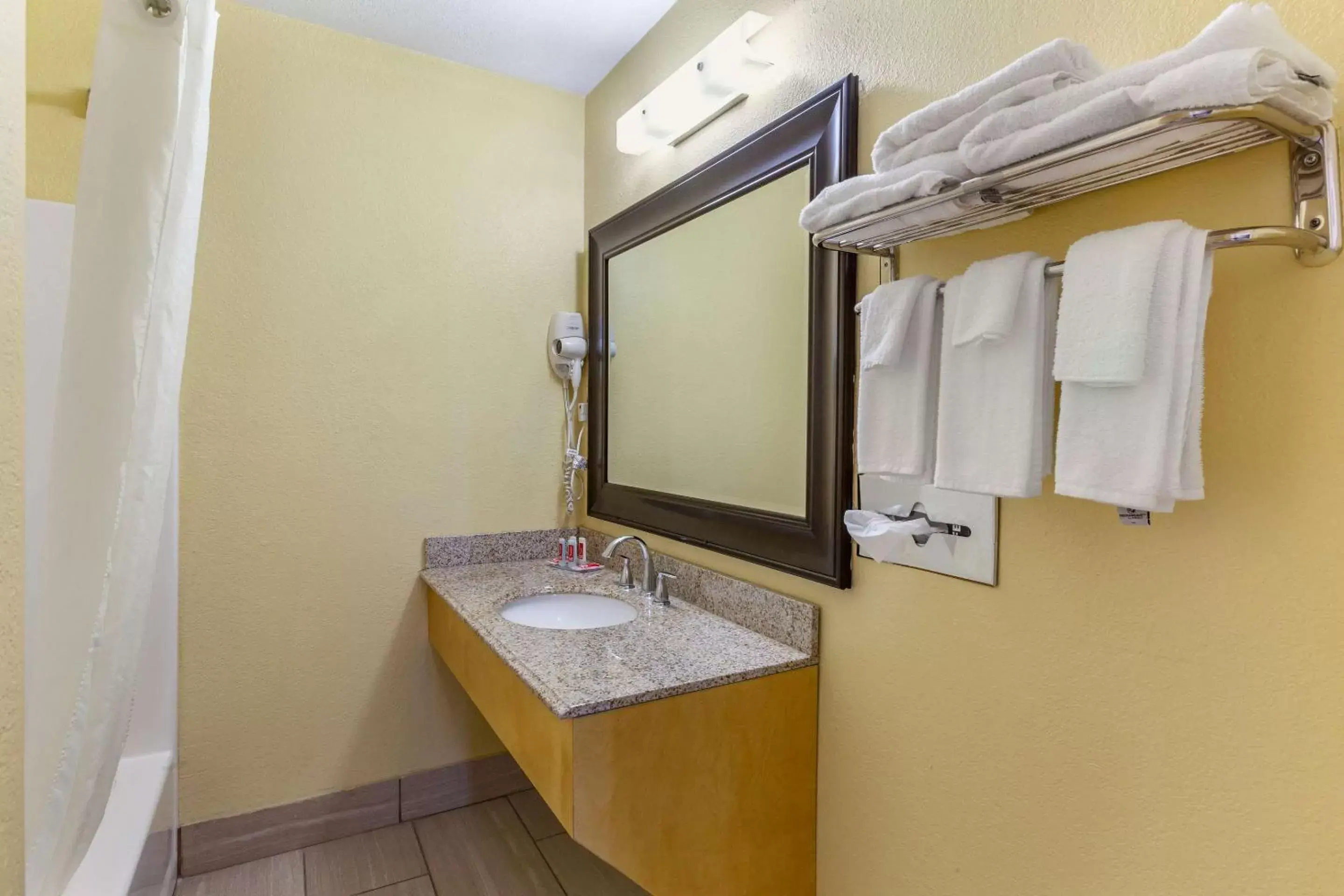 Bathroom in Econo Lodge Clovis