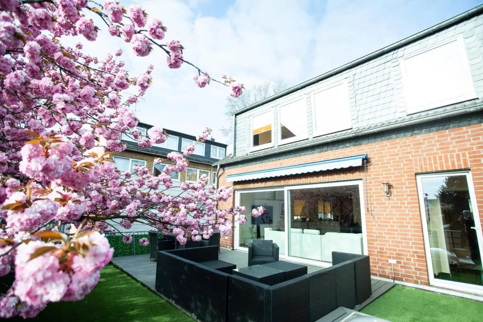 Balcony/Terrace in Hotel Am Sportpark