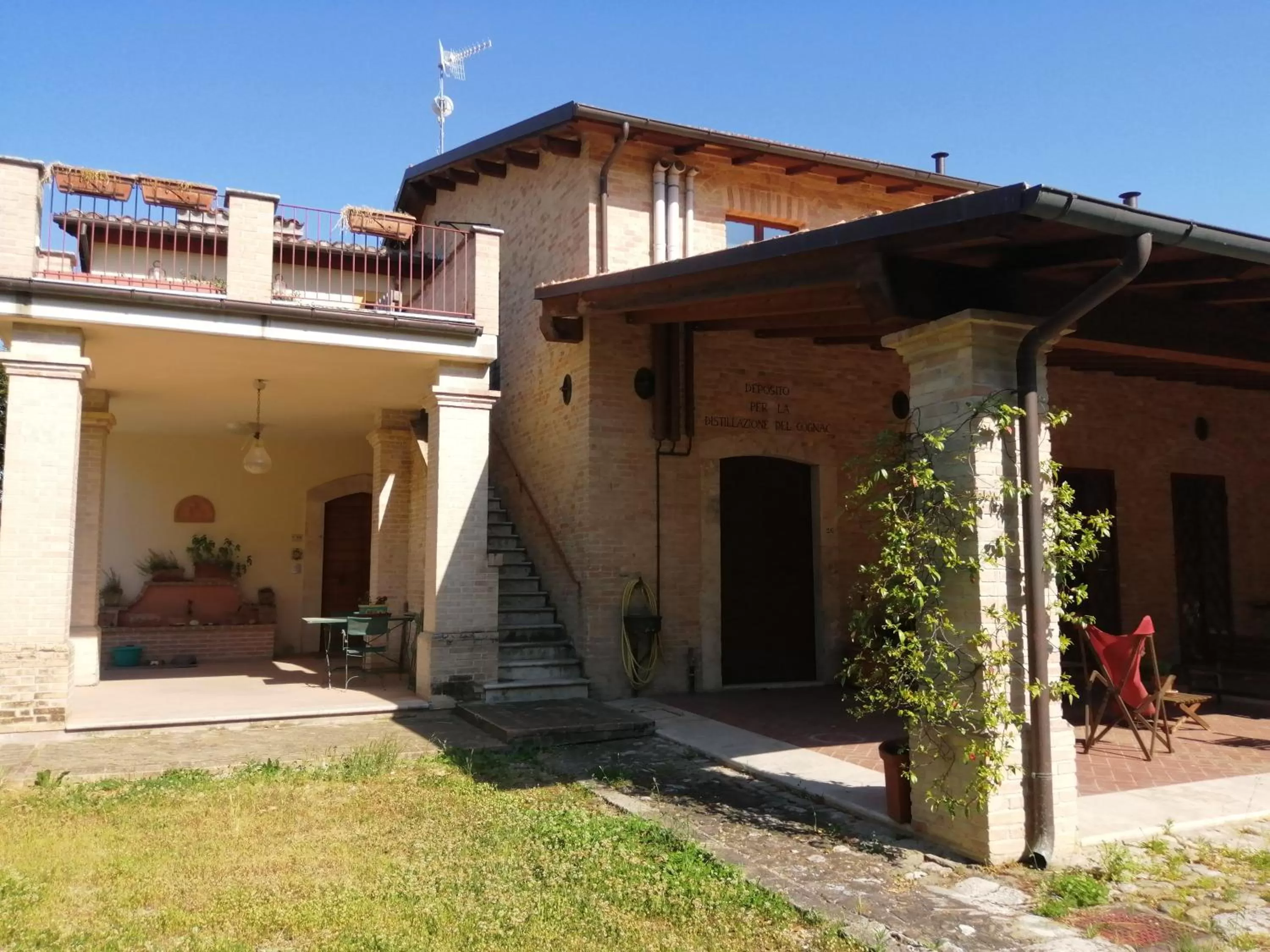 Patio in La Casetta del Cantiniere