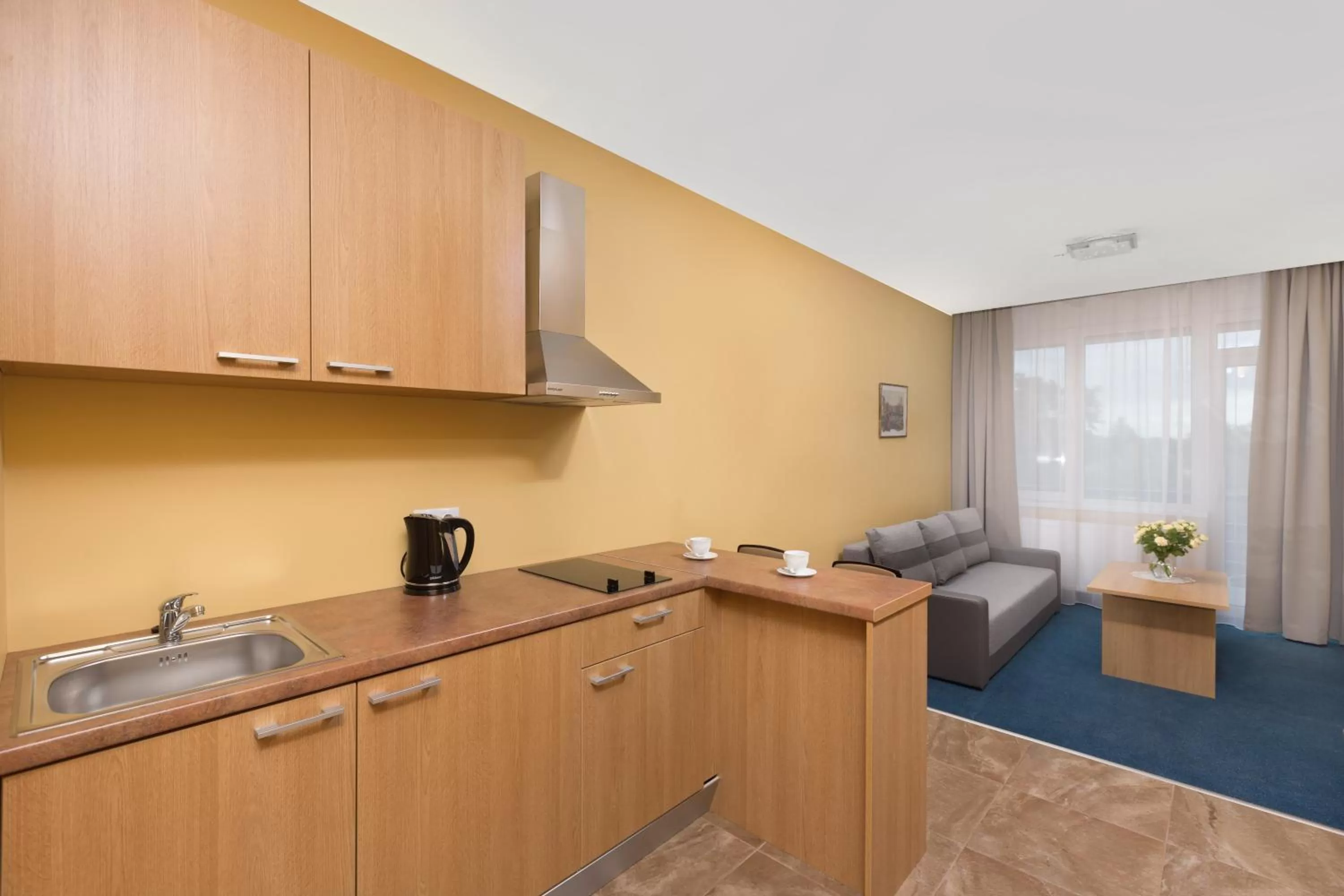 Bed in Daina Jurmala Beach Hotel