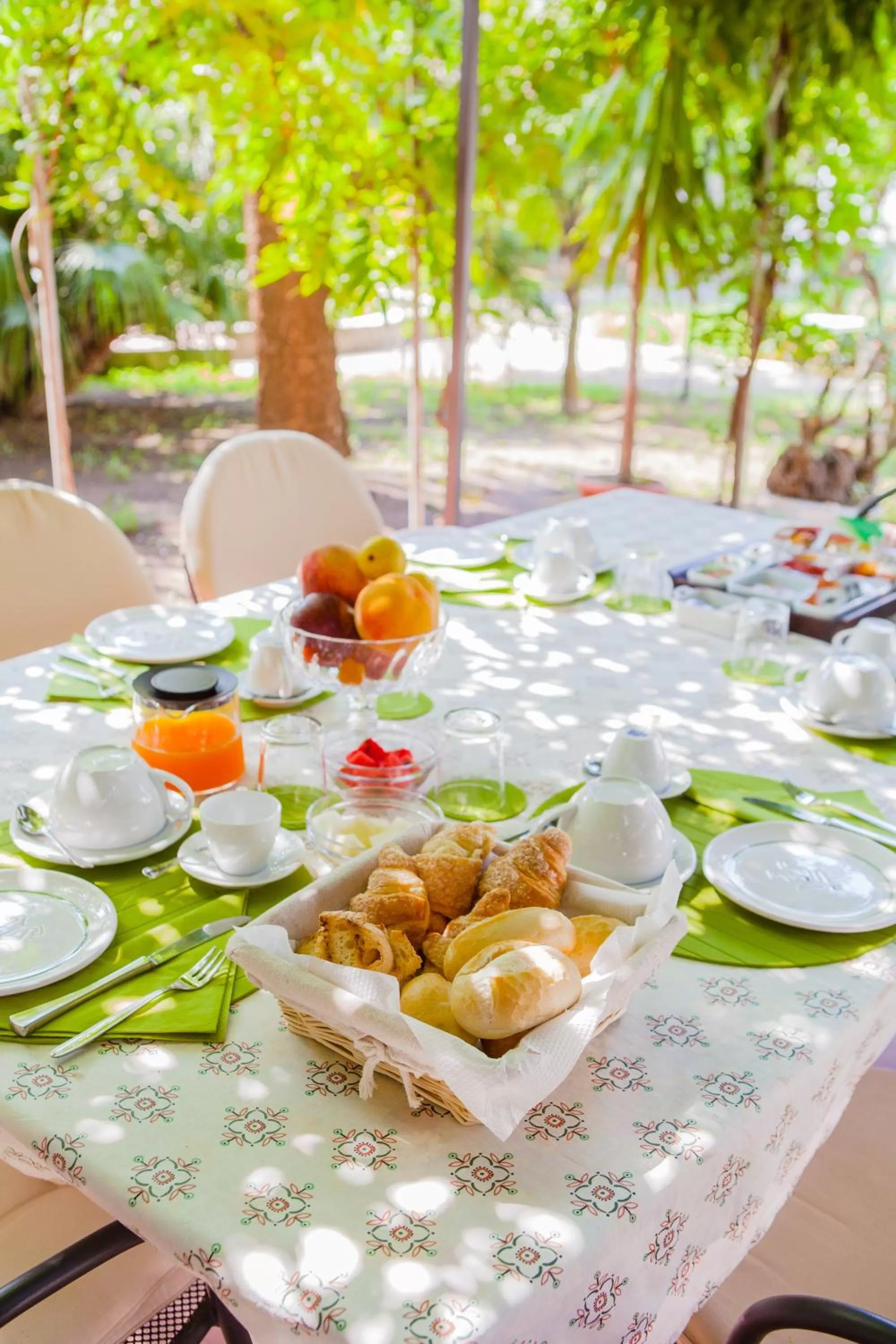 Patio in B&B Casina de Goyzueta