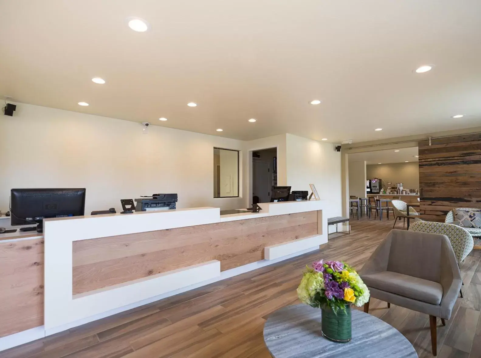 Lobby or reception in Hotel Focus SFO Lobby or reception in Hotel Focus SFO