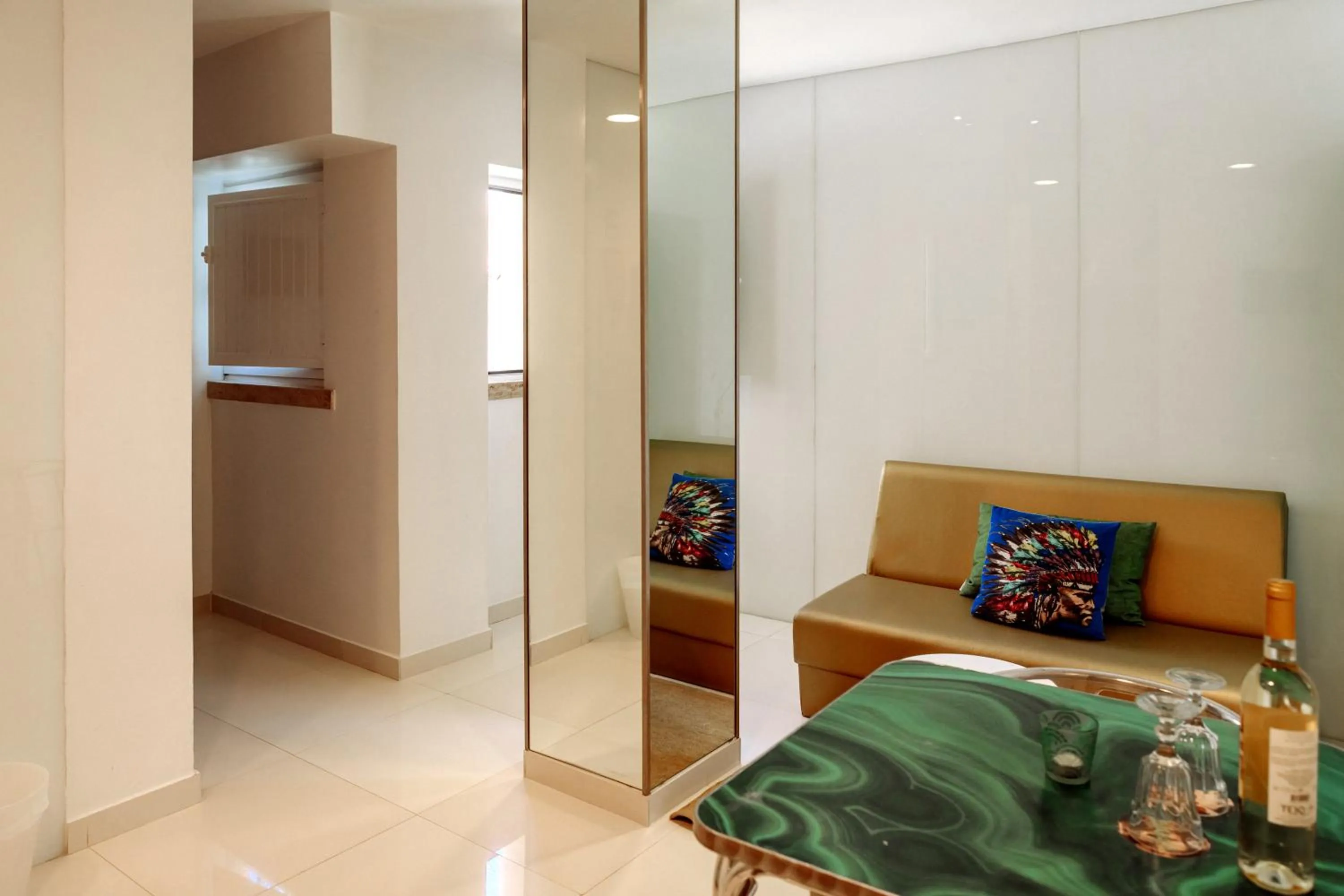 Seating area, Bed in Lisbon Art Stay Apartments Baixa