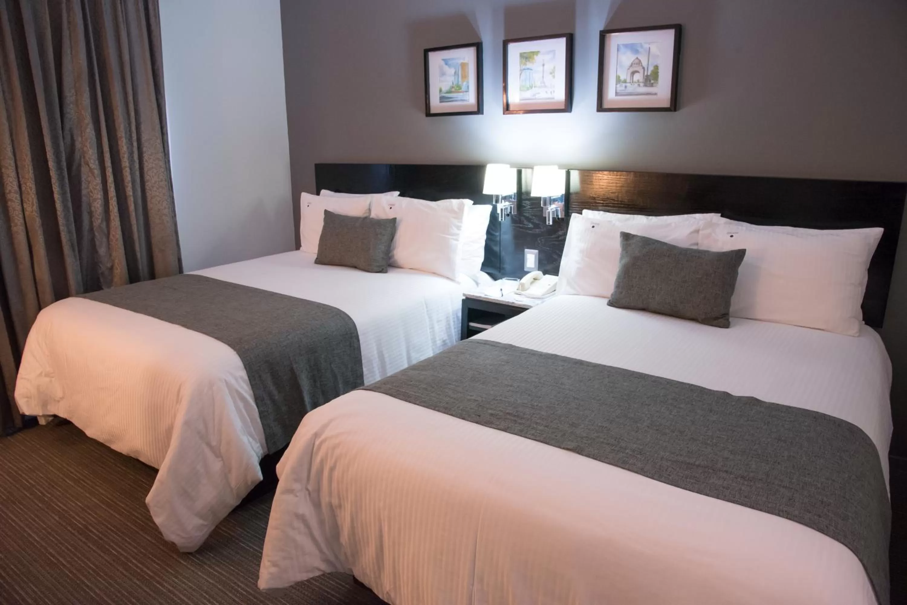 Bed in LaiLa Hotel CDMX Reforma