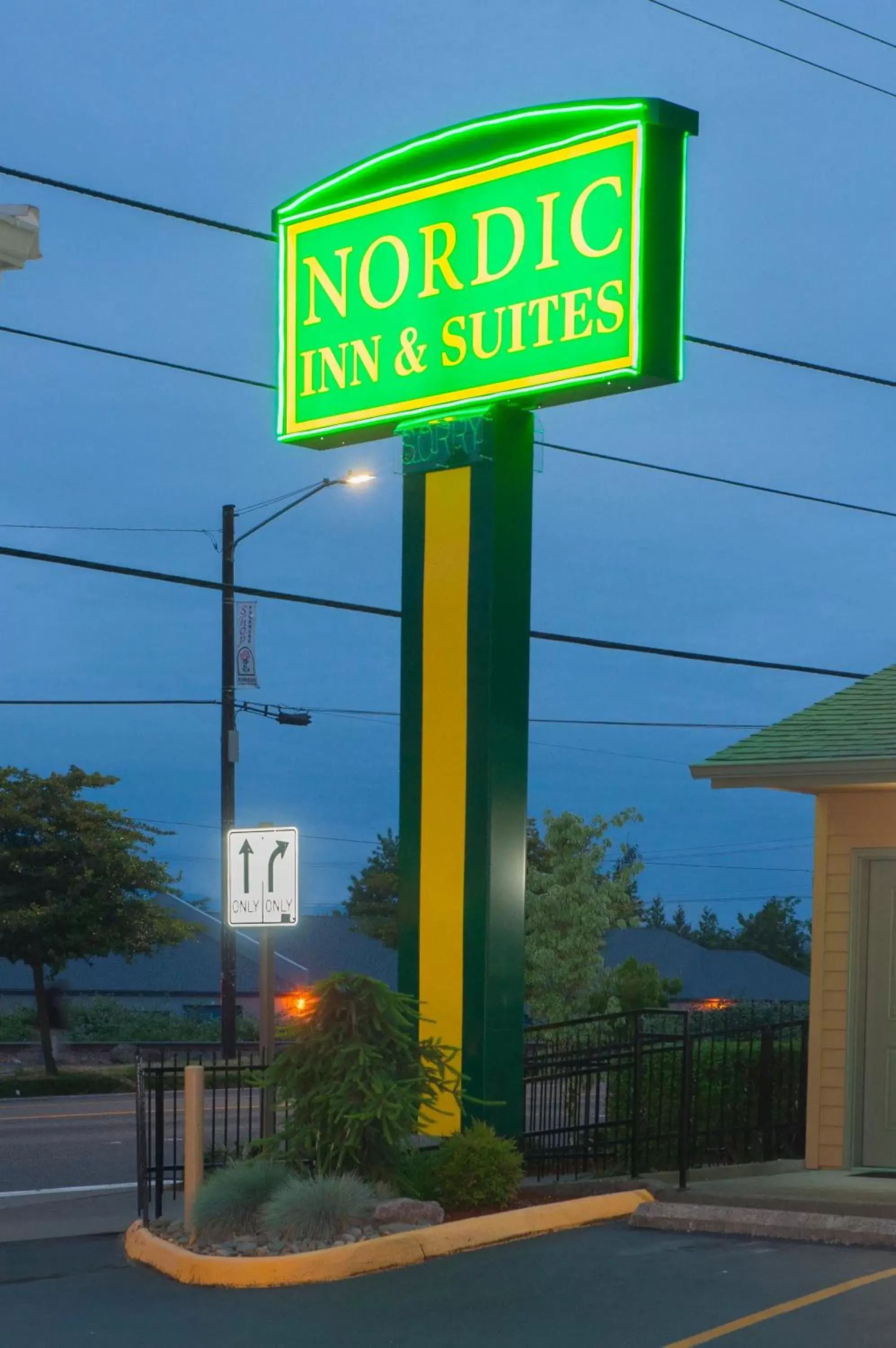 Property Logo/Sign in Nordic Inn and Suites