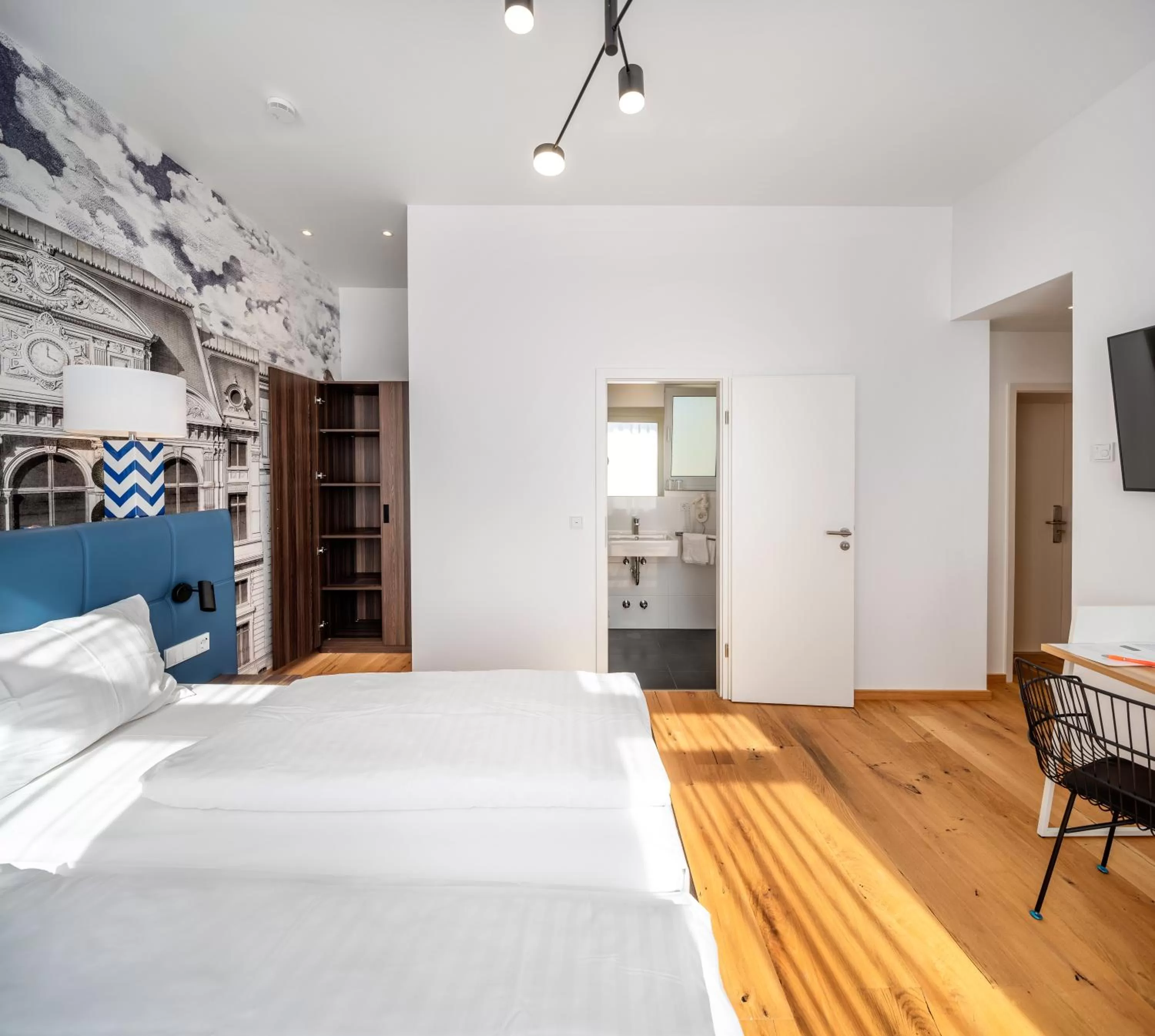 Bed in acor Boutique Hotel