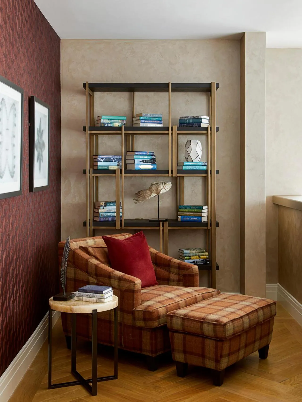 Decorative detail in Four Seasons Hotel London at Tower Bridge