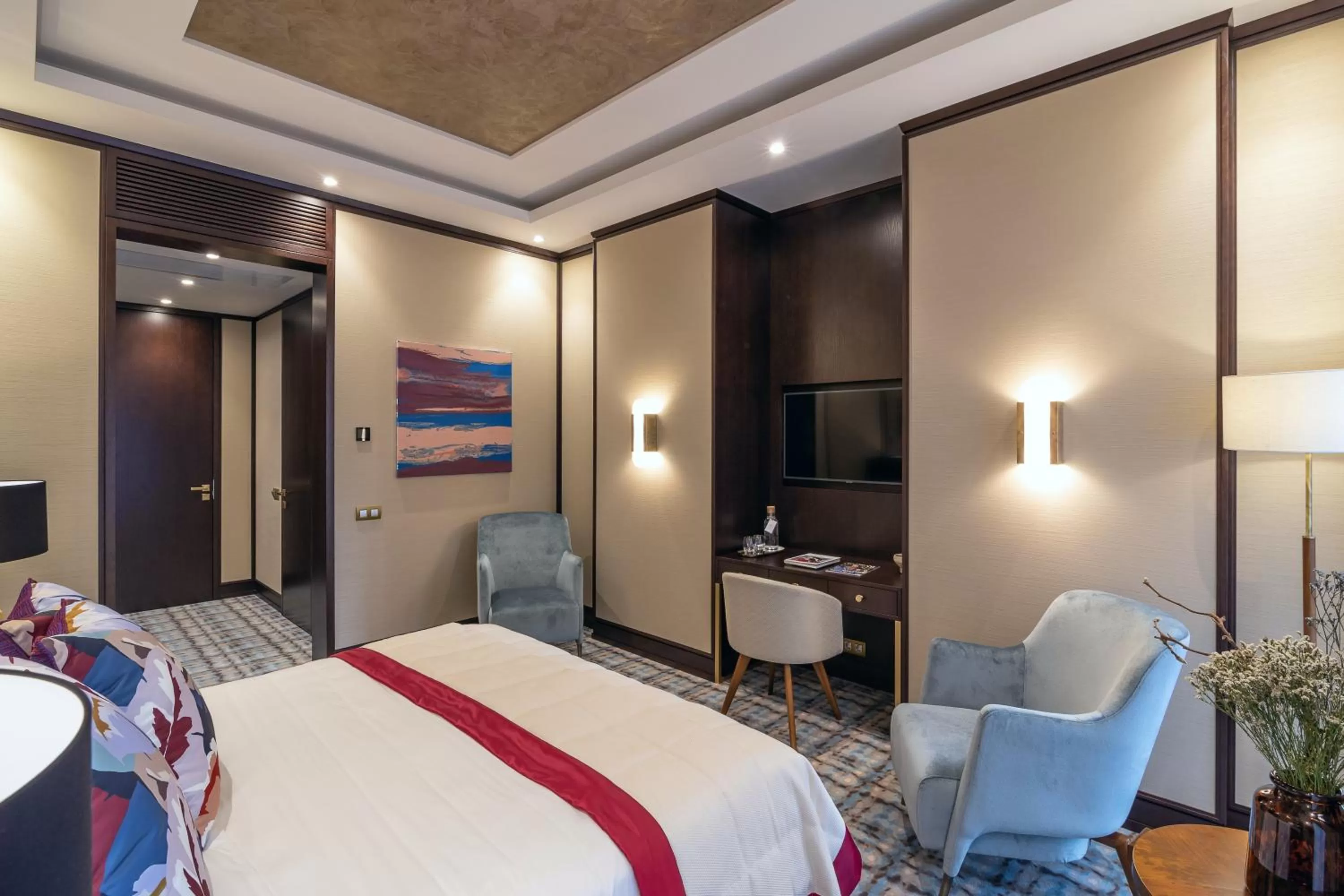 Bed in SOHO boutique hotel