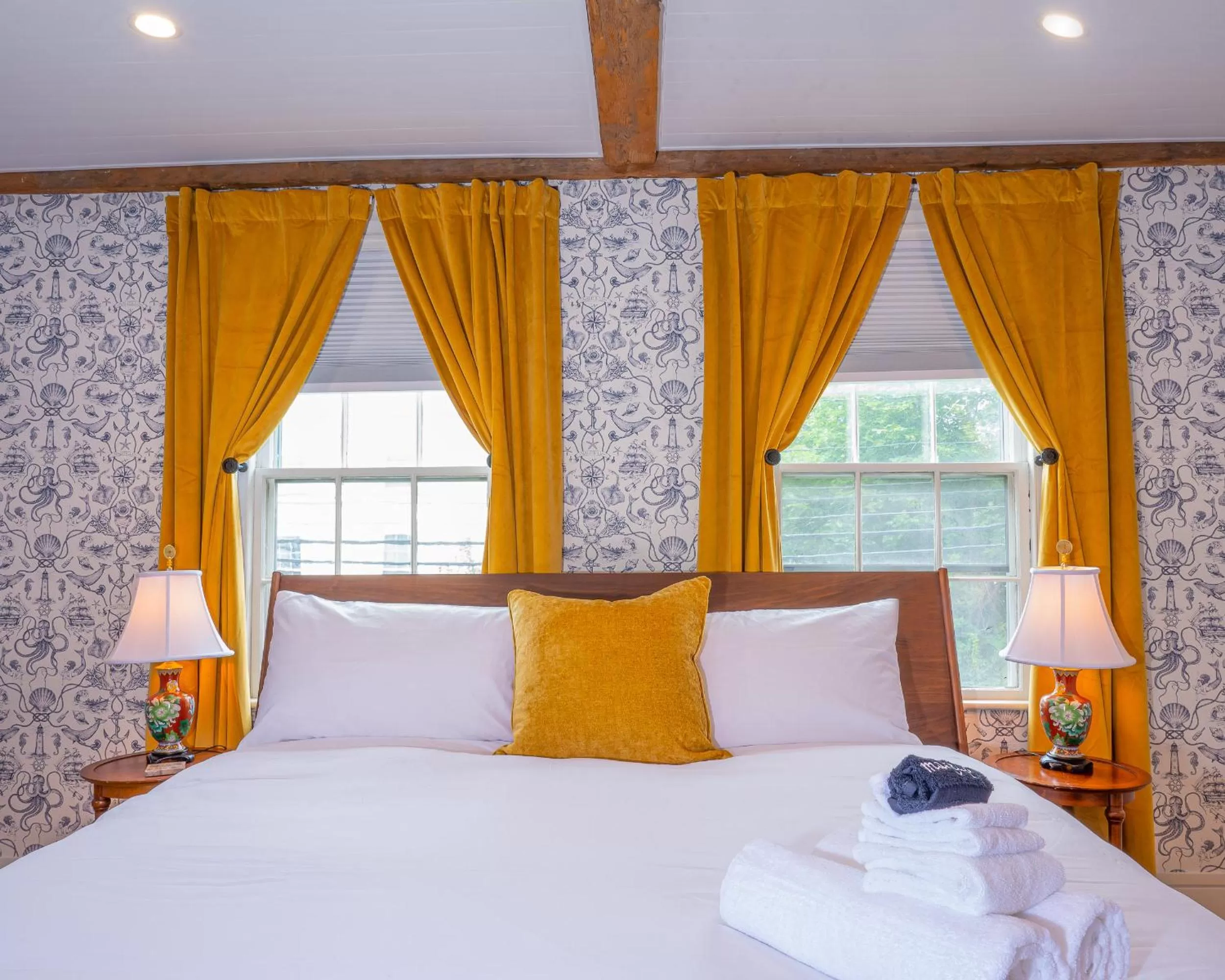 Bed in Sally Webster Inn