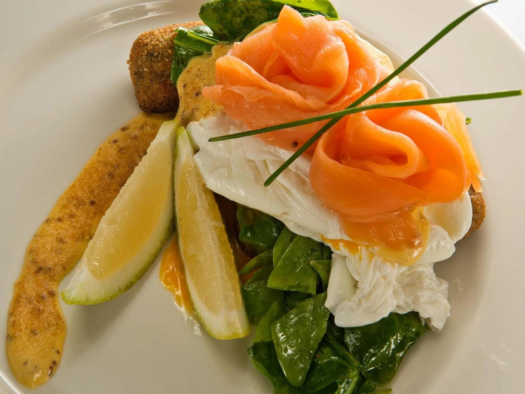 Food close-up in Krystal Beach Hotel