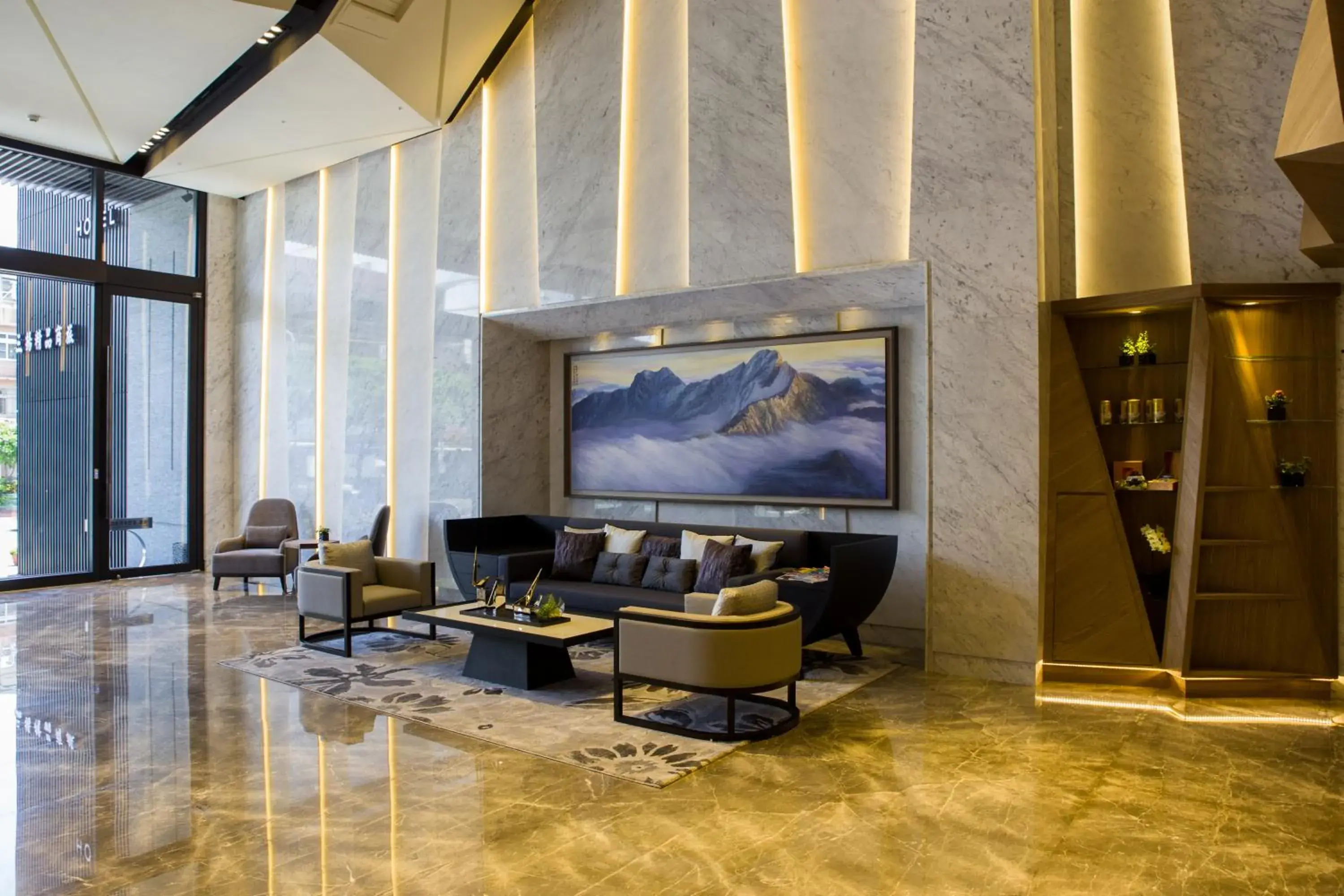 Lobby or reception, Lounge/Bar in Hotel In