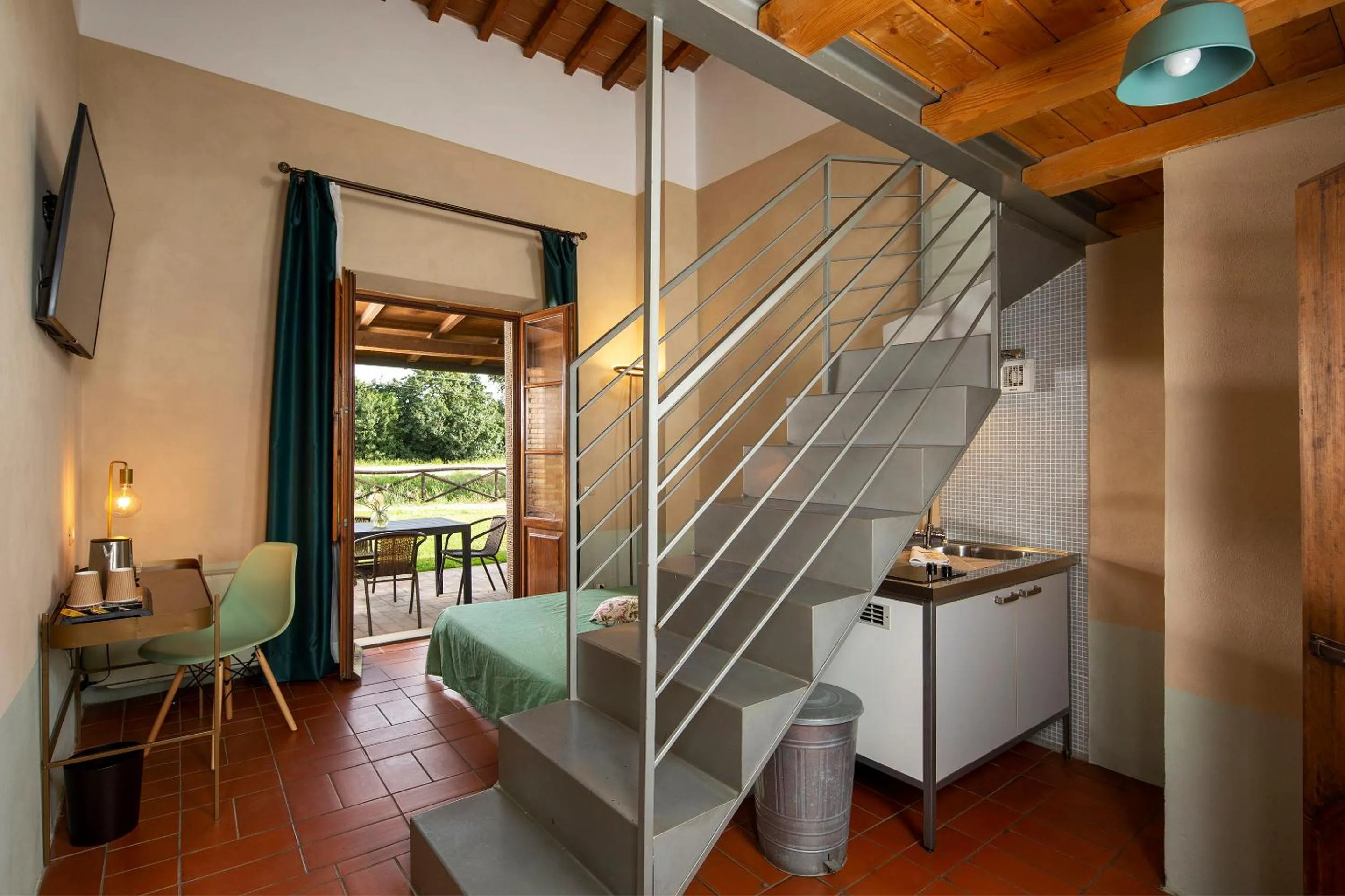 Kitchen/Kitchenette in Hotel Le Capanne