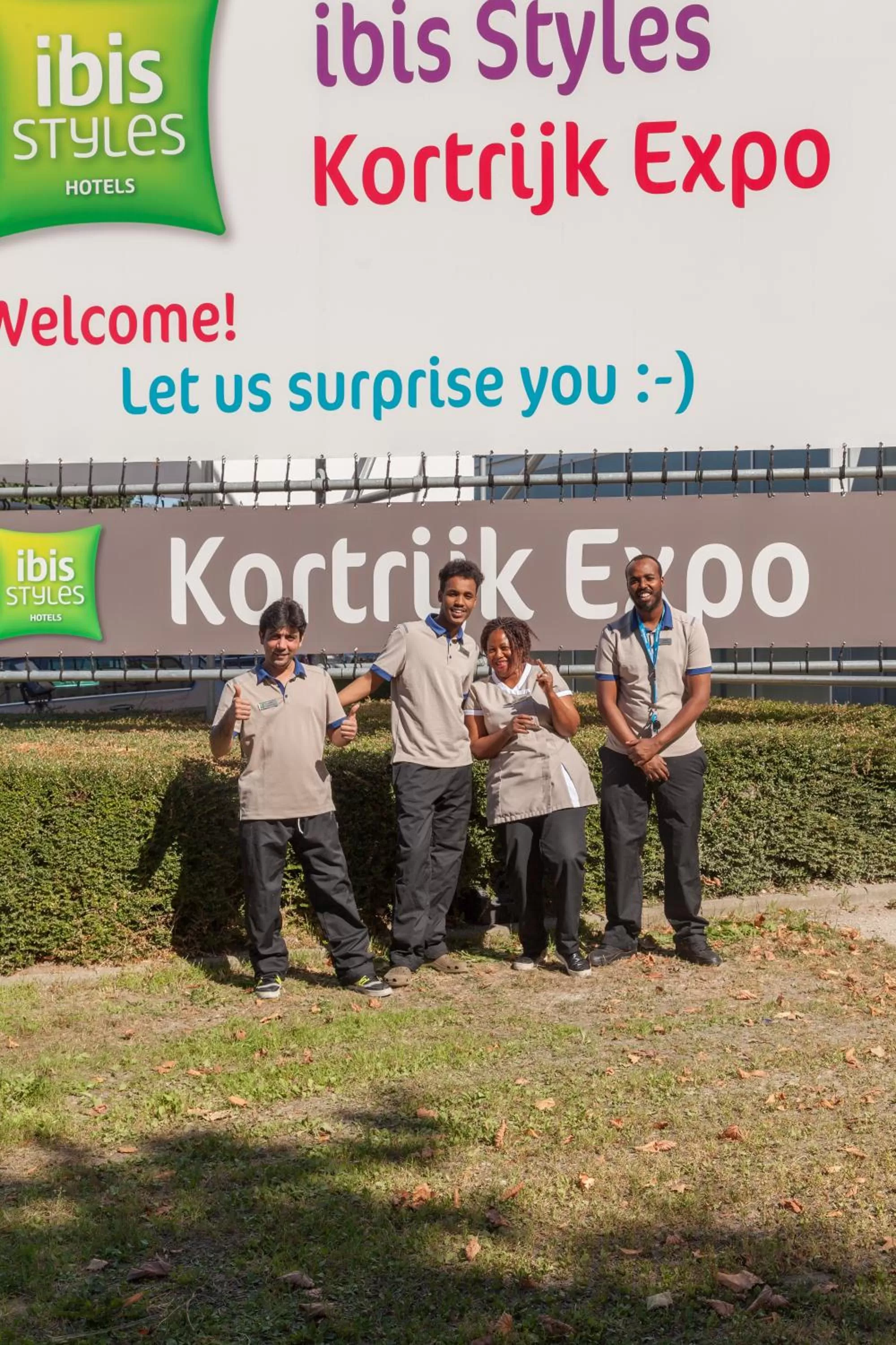 Staff in ibis Styles Kortrijk Expo