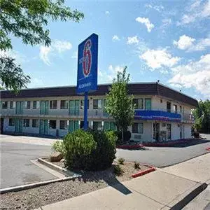 Facade/entrance, Property Building in Motel 6-Reno, NV - Livestock Events Center