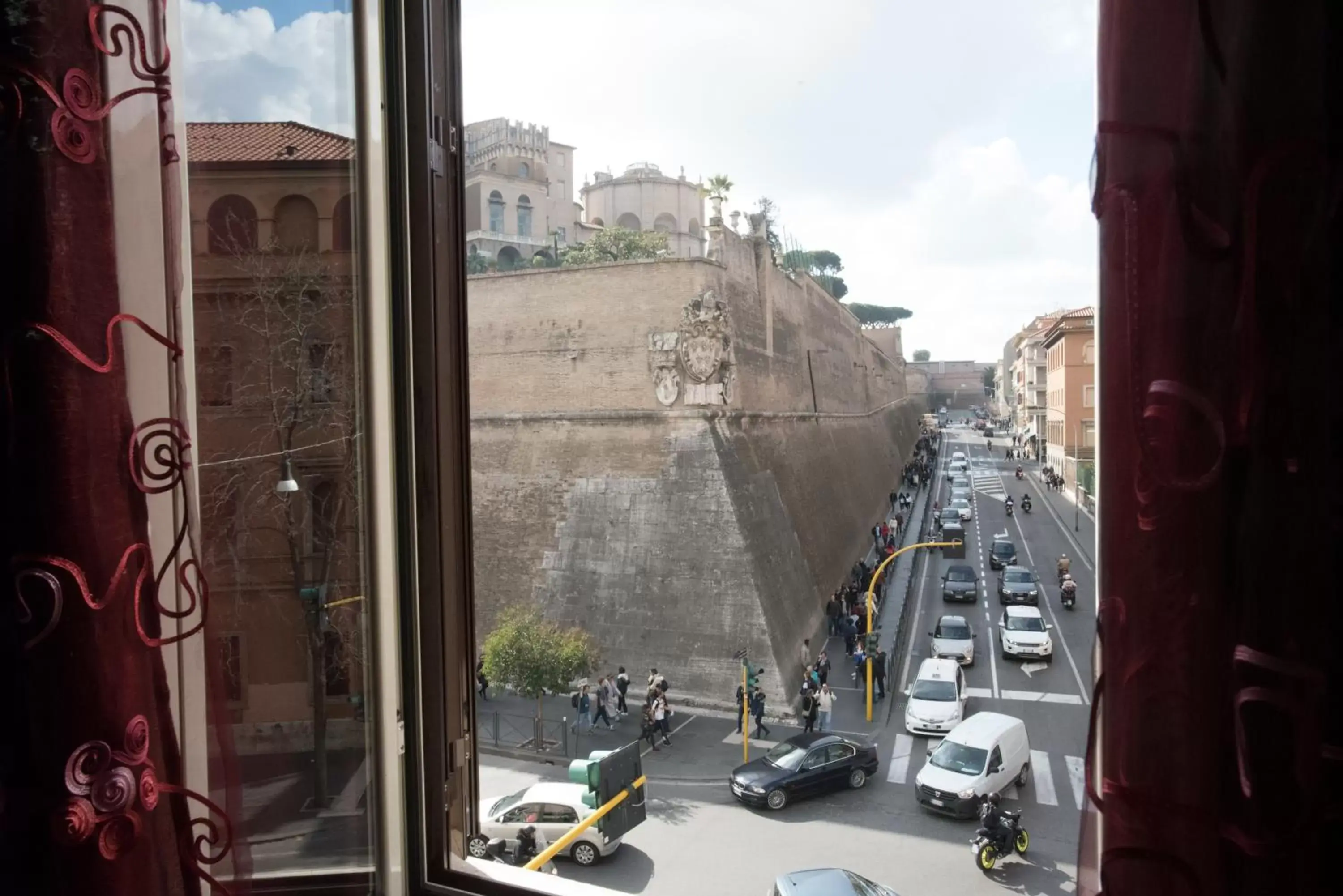 View (from property/room) in Quo Vadis Roma 2