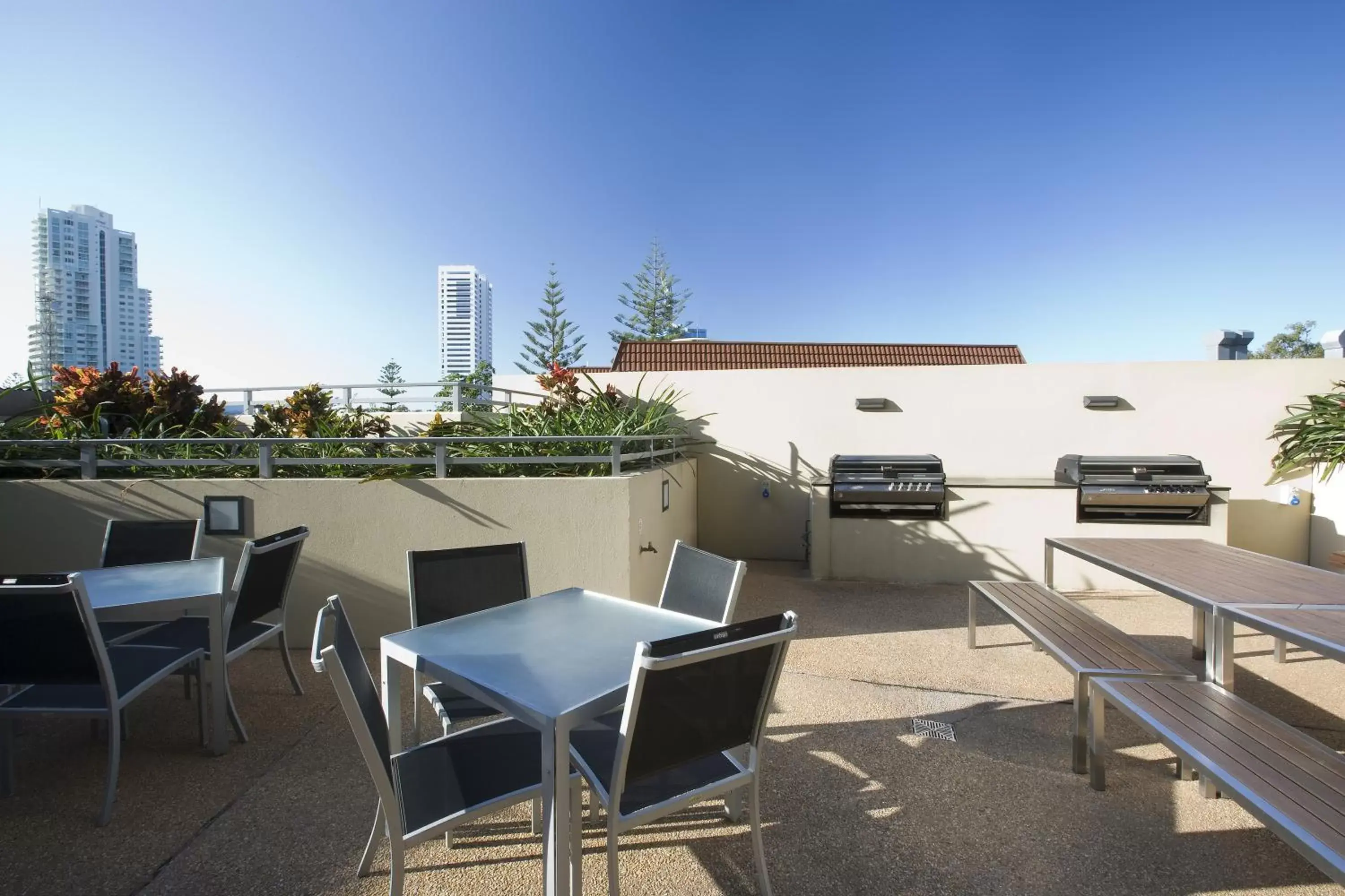 Patio in Mantra Broadbeach on the Park