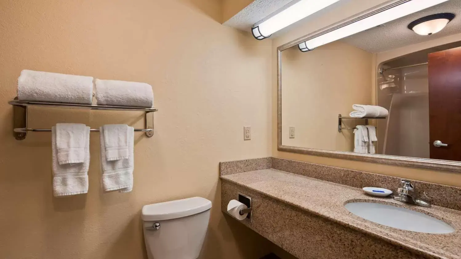 Bathroom in Best Western Plus Crossroads Inn & Suites