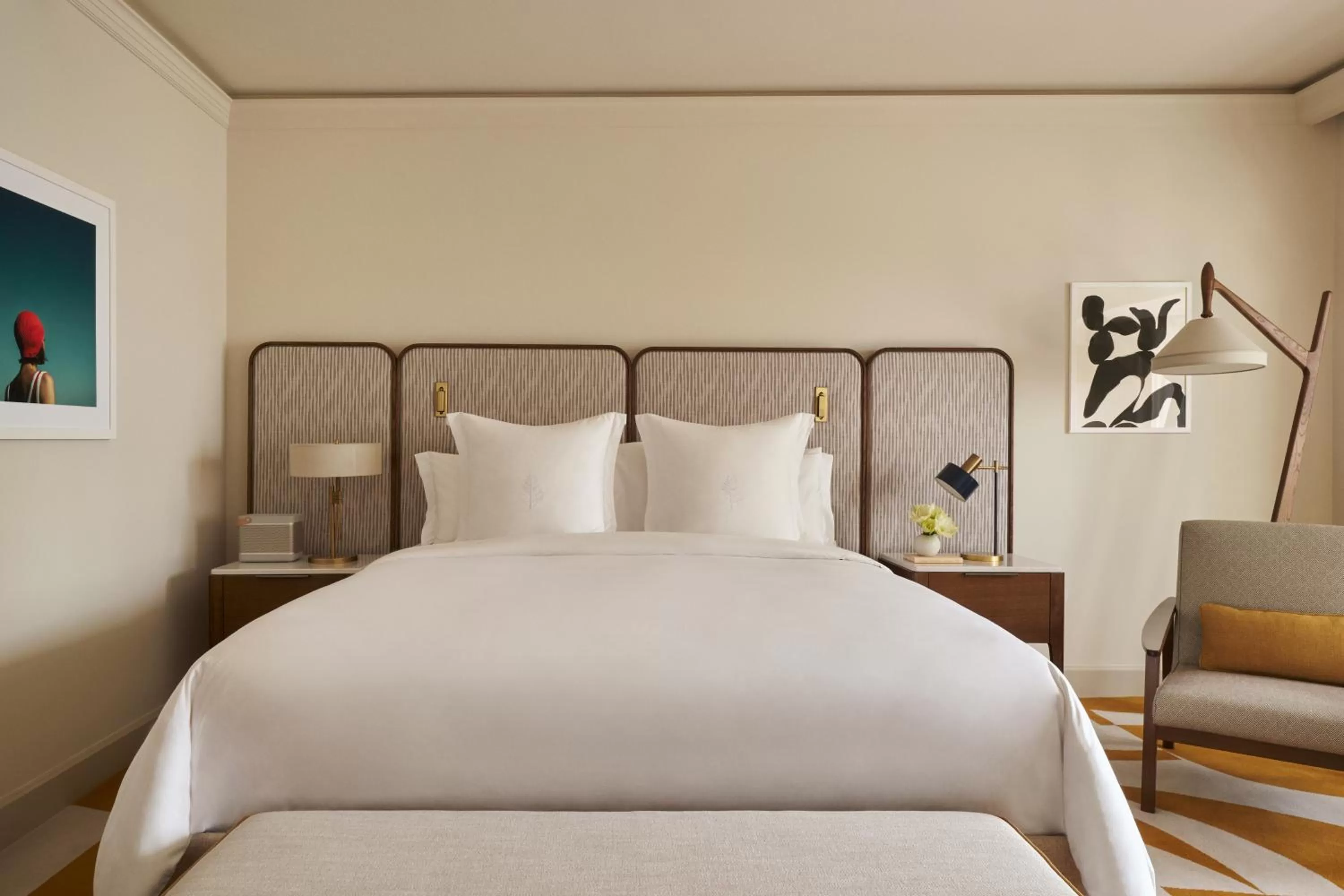 Bed in Four Seasons Hotel Miami