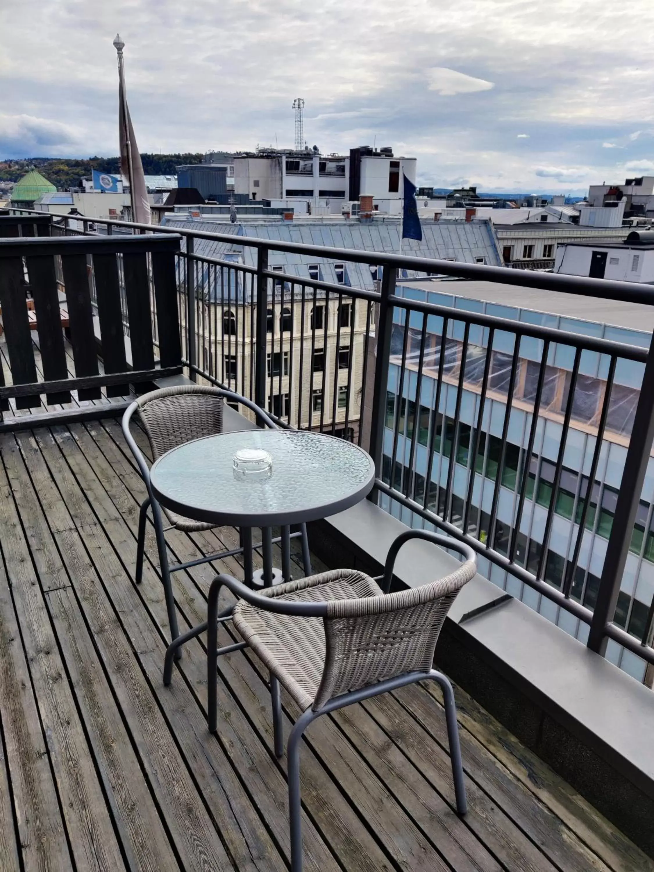 Balcony/Terrace in First Hotel Millennium