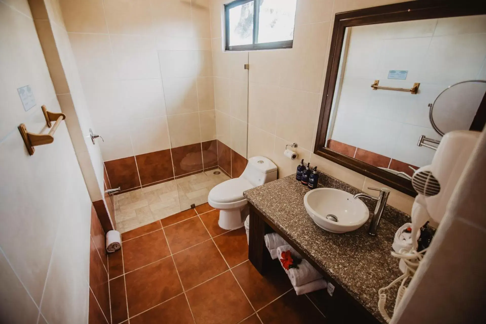 Bathroom in Hacienda Guachipelin Volcano Ranch Hotel & Hot Springs