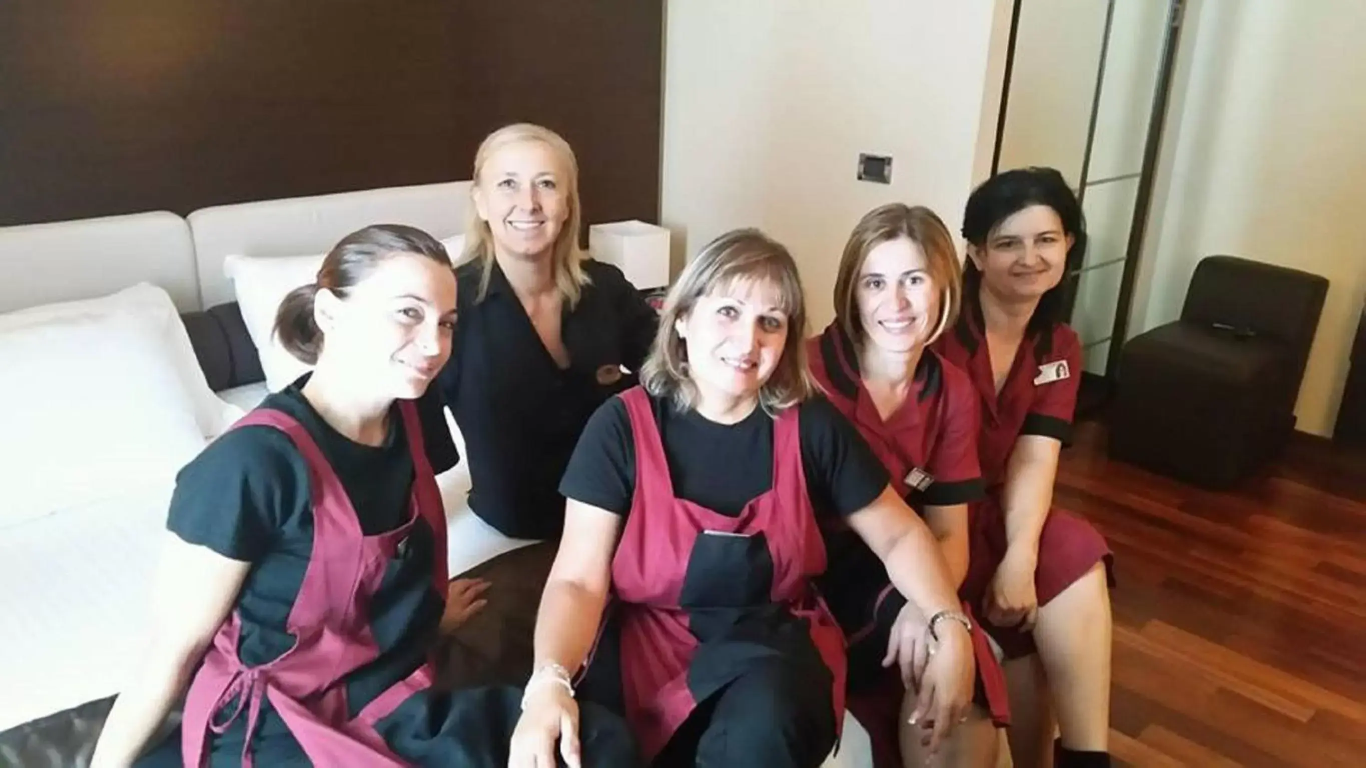 Staff in Best Western Hotel Tre Torri